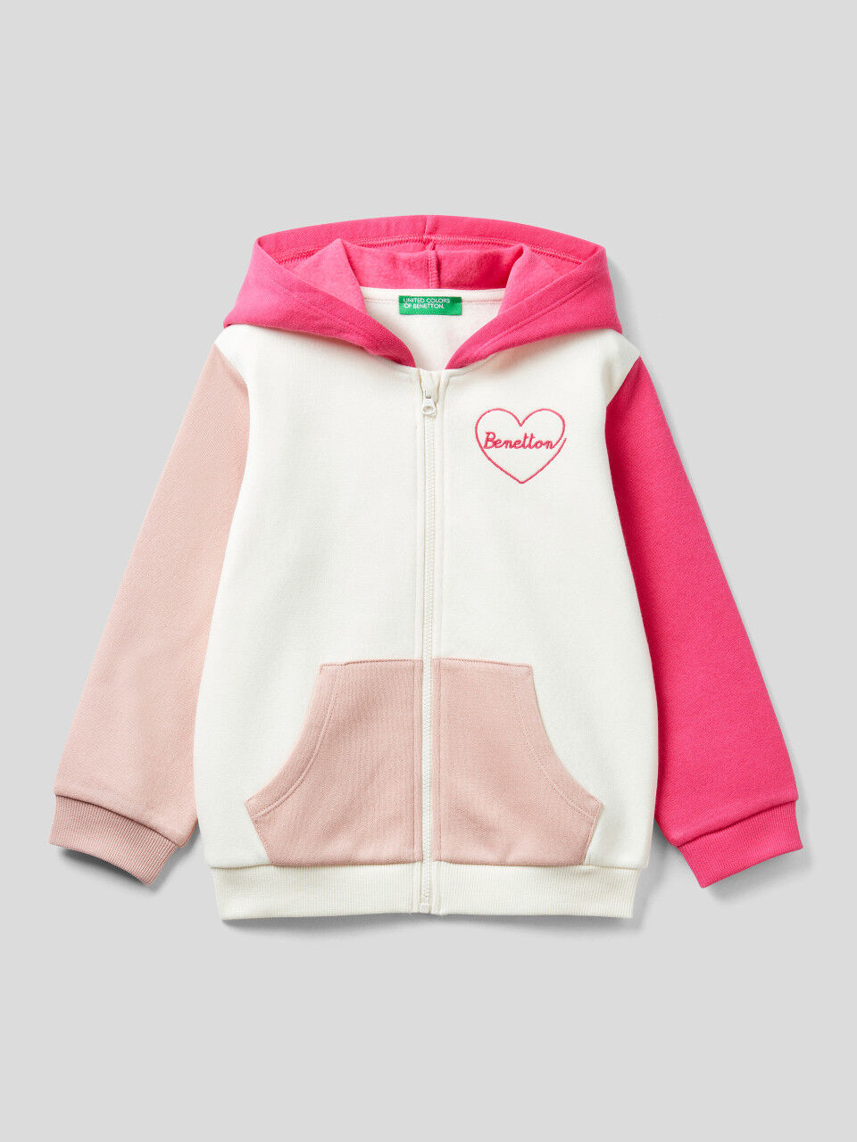 United Colors of Benetton Girls Sports Hoodie 