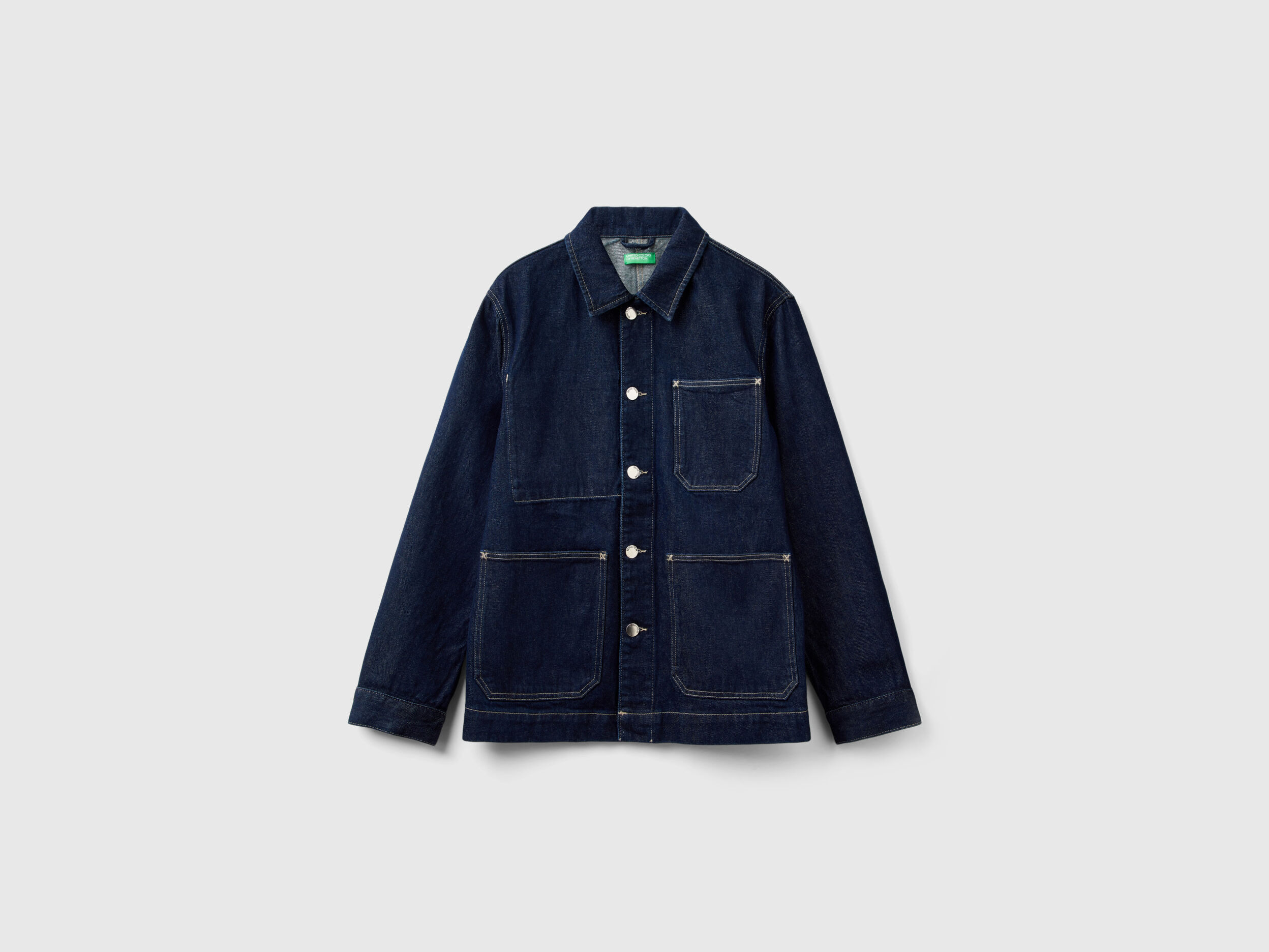 Benetton jean jacket on sale