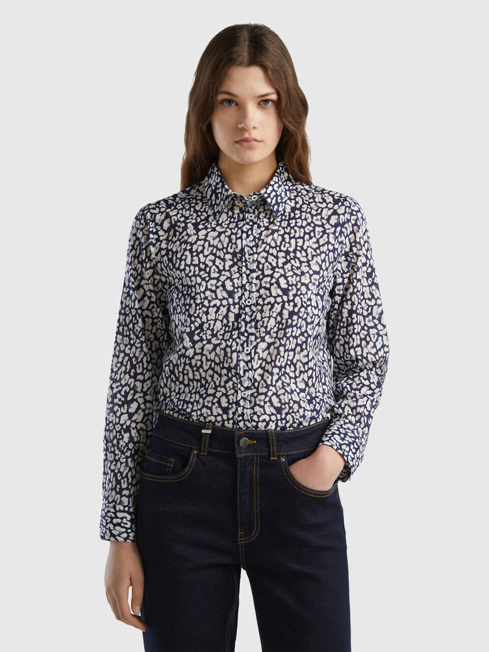 Benetton blusas mujer top