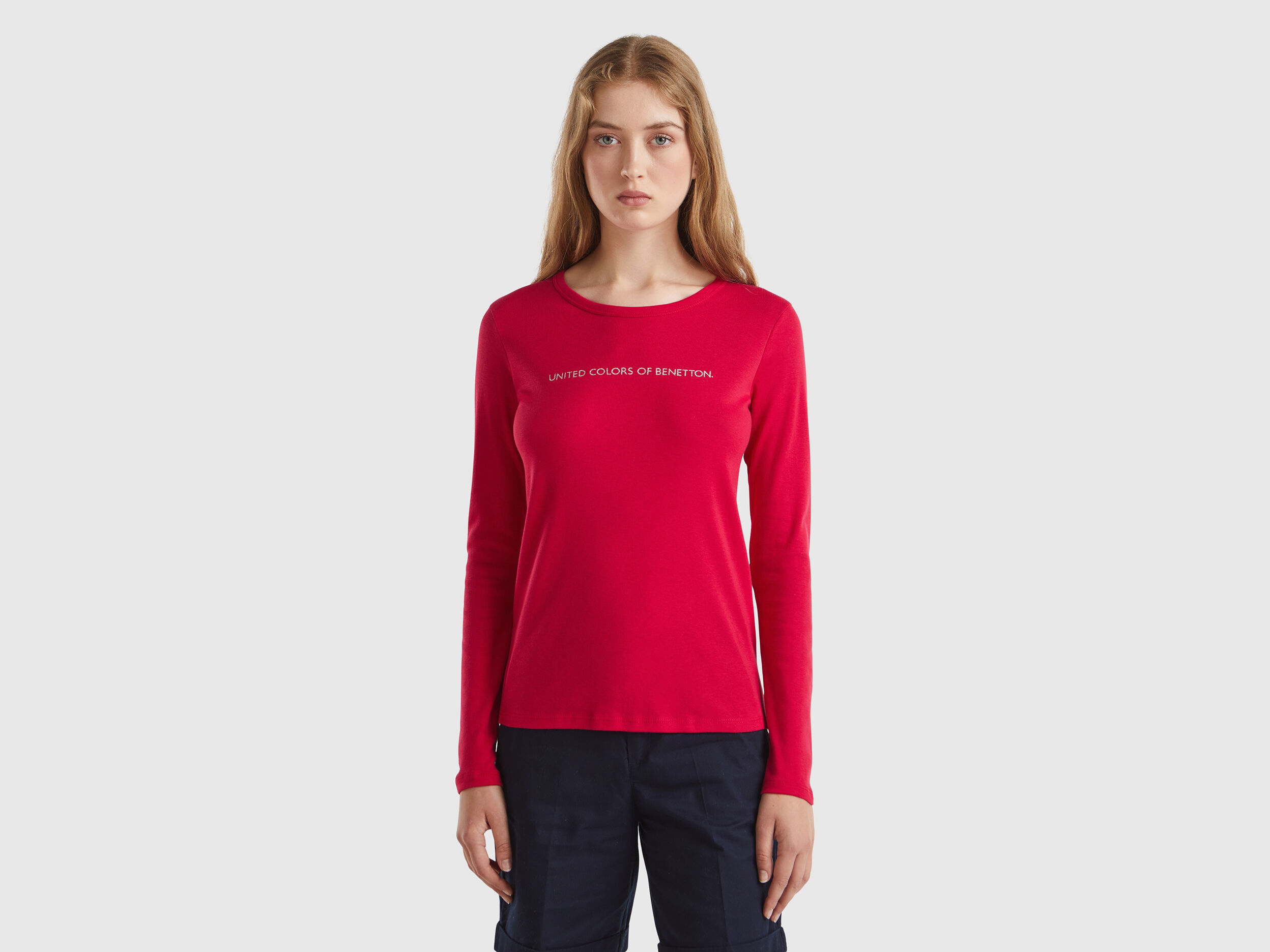 Camisetas Manga Larga Mujer Nueva Coleccion Benetton
