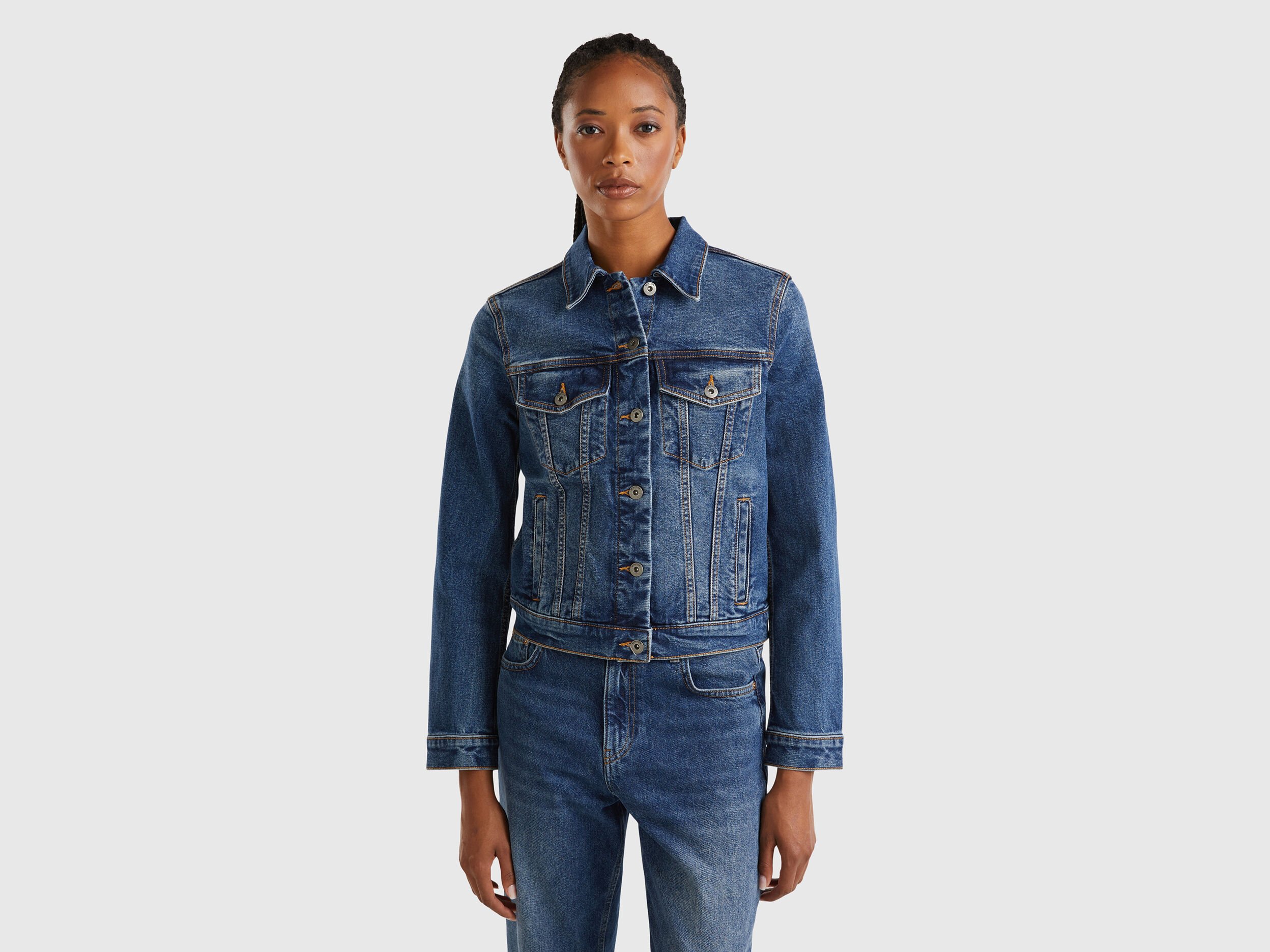 Ucb denim jacket top