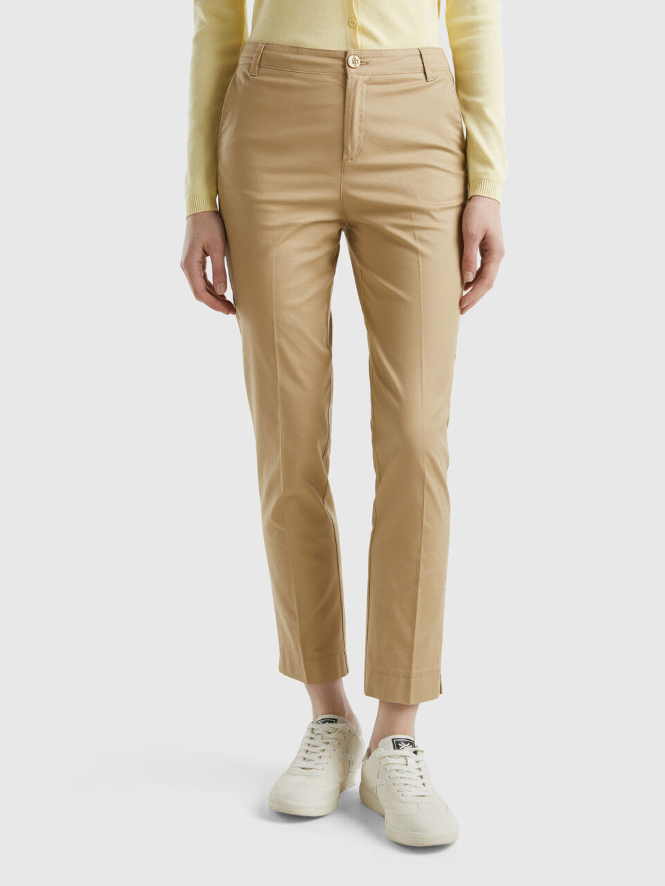Pantalones Chinos Mujer Nueva Colecci n 2024 Benetton