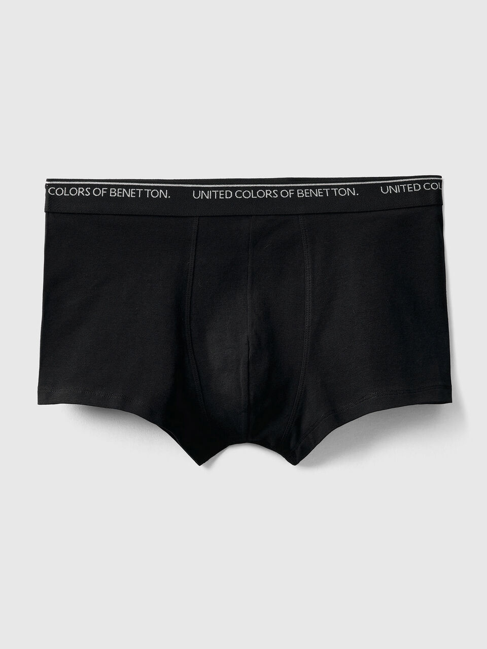 Fitted boxers in organic cotton - Black