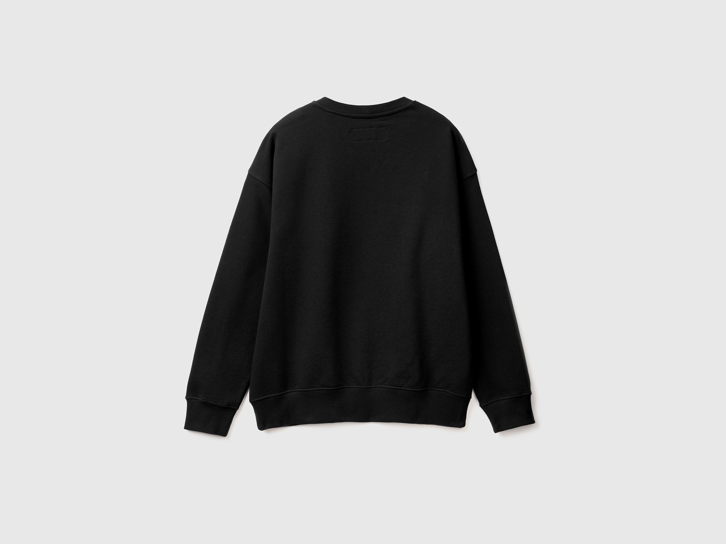 Long sales cotton sweatshirt
