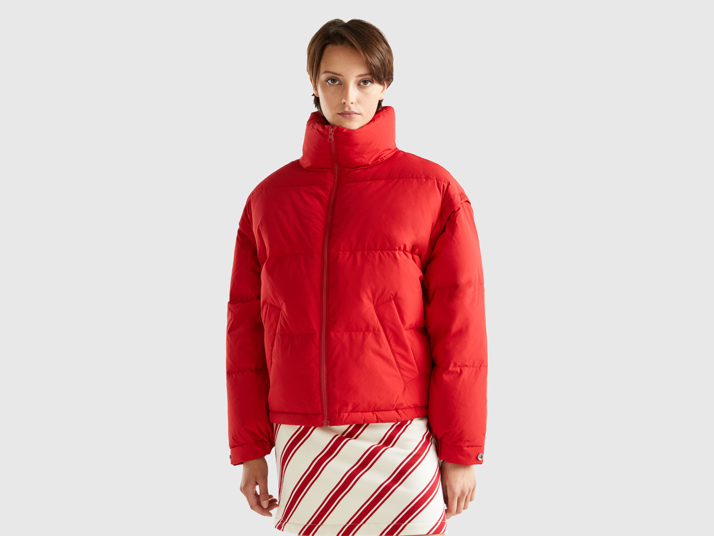 Benetton on sale red jacket