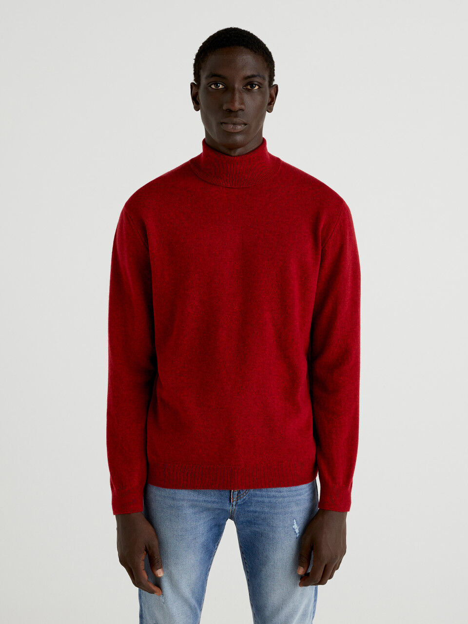 High neck sweatshirt men