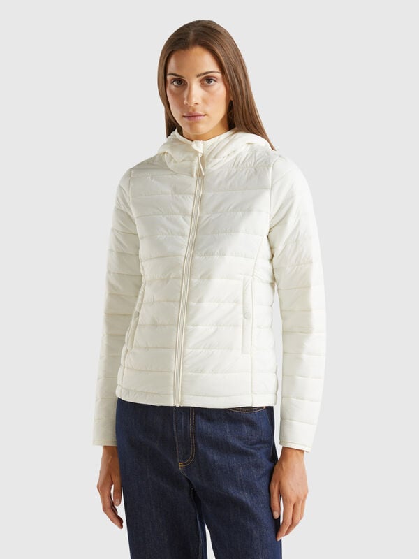 Puffer jacket with recycled wadding Women