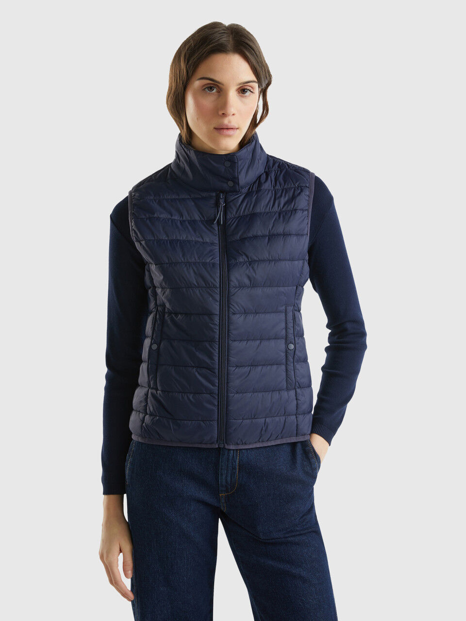 Benetton soft light discount down jacket