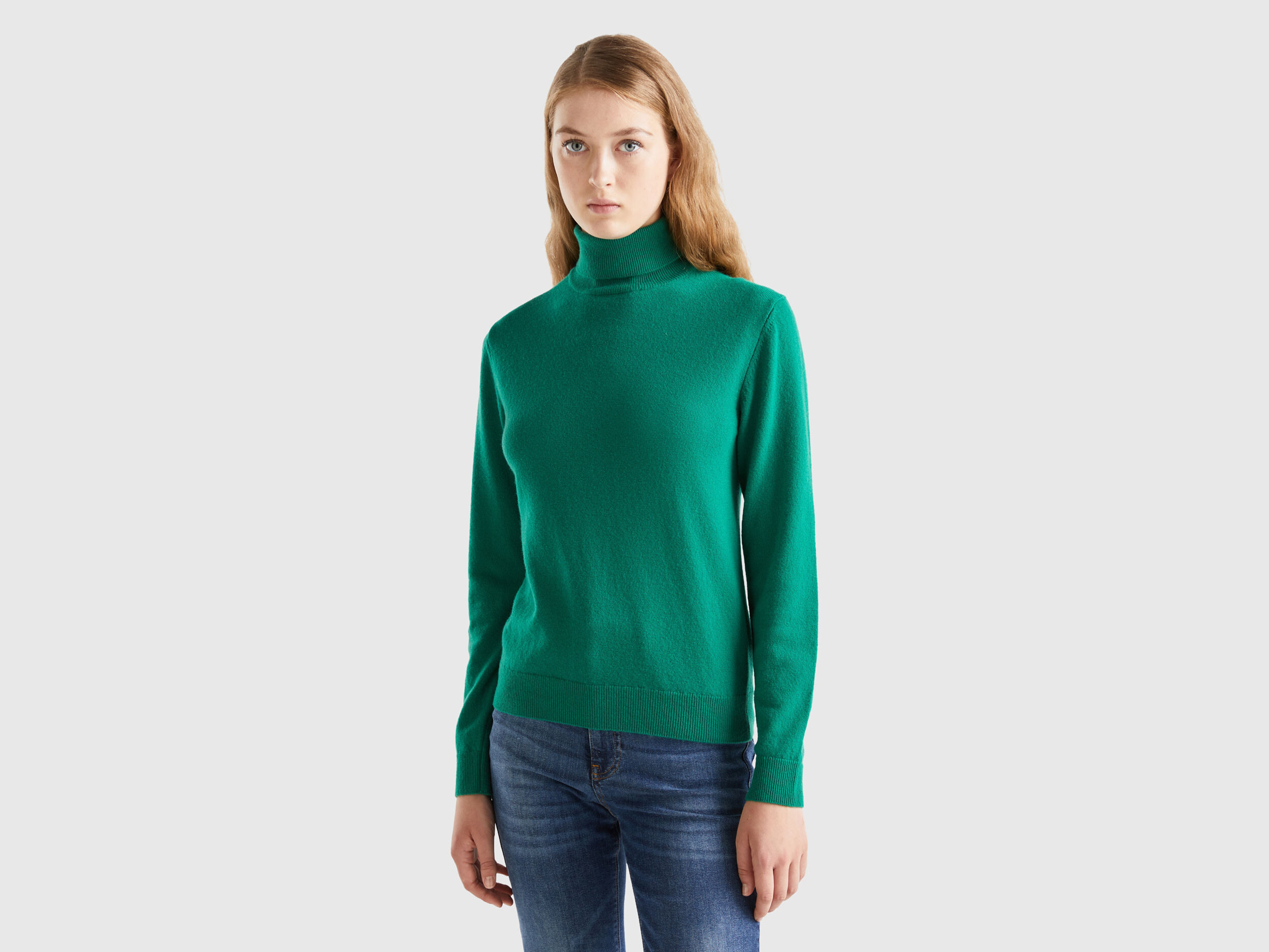 Womens green deals turtleneck