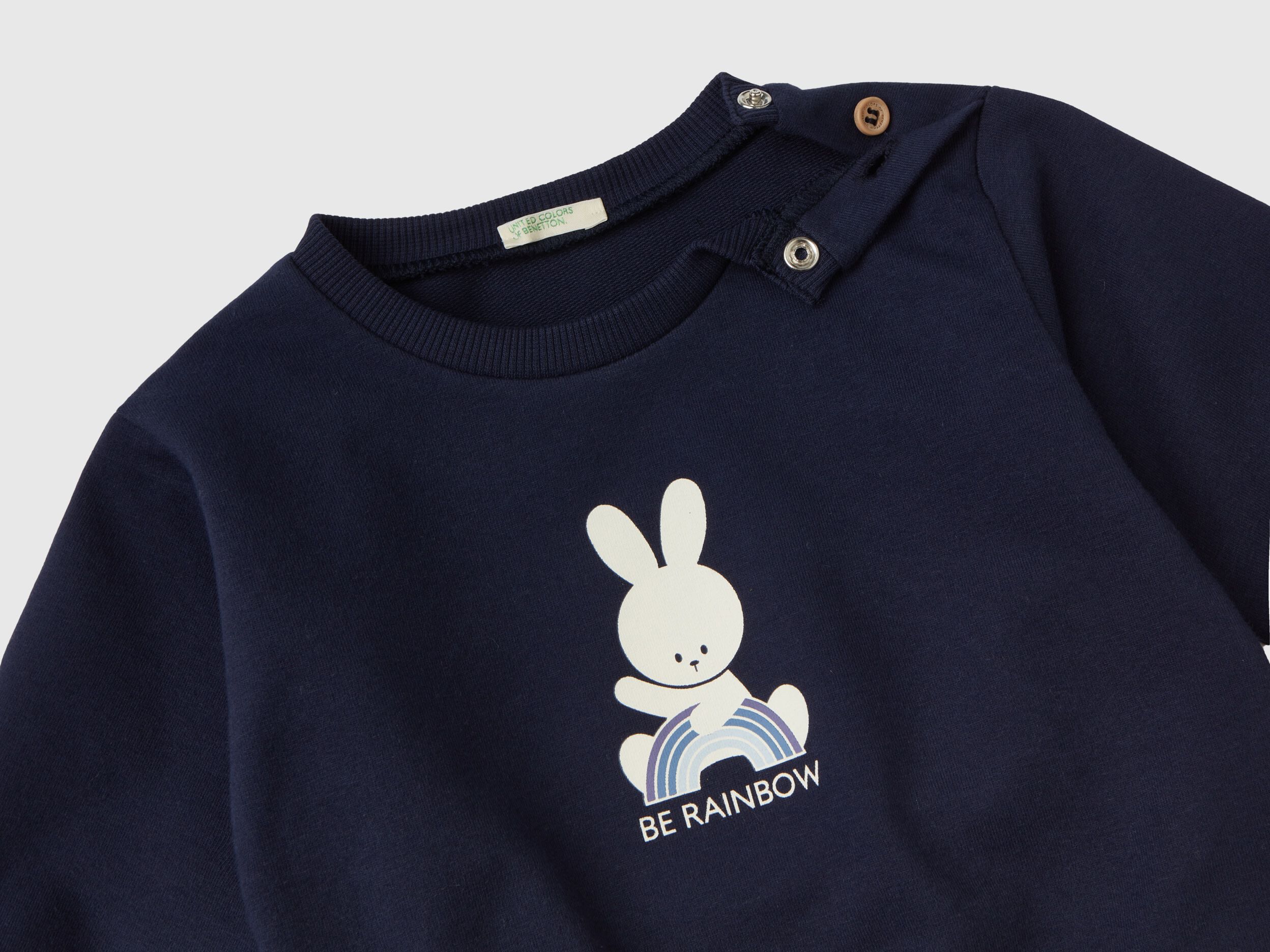 Light sweat outfit Dark Blue Benetton