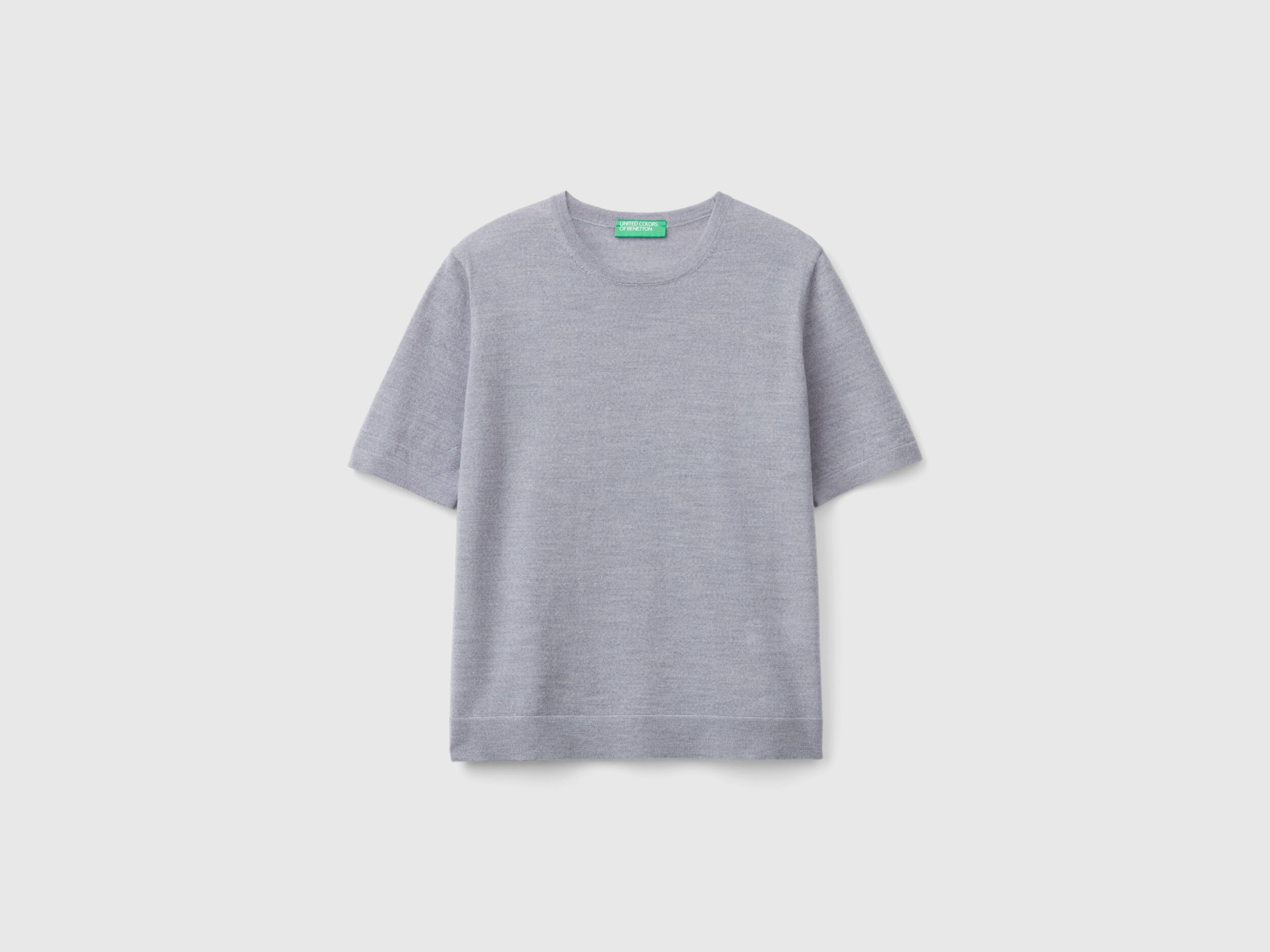 Short sleeve merino sweater hot sale