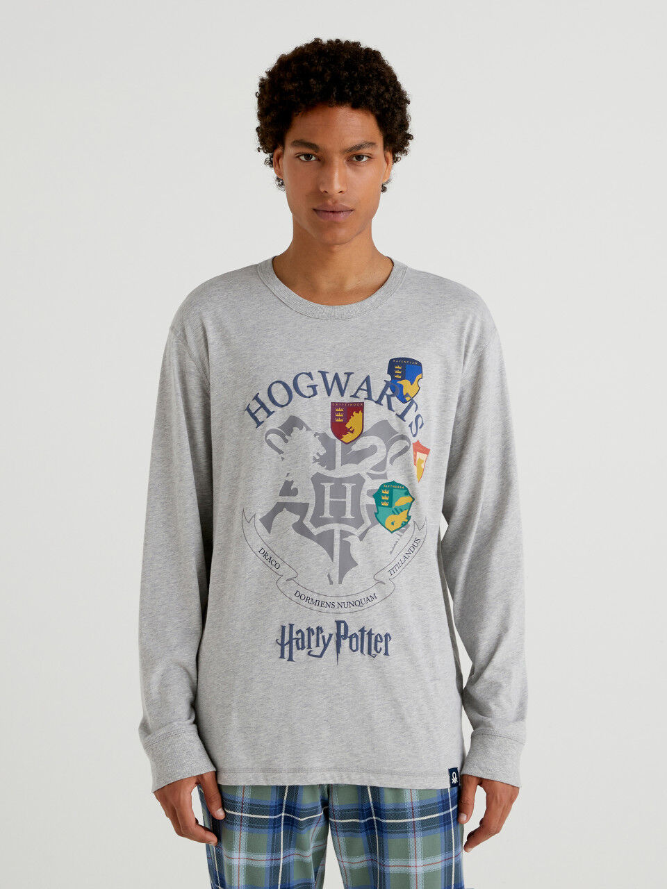 Camiseta de Harry Potter de algodón de fibra larga