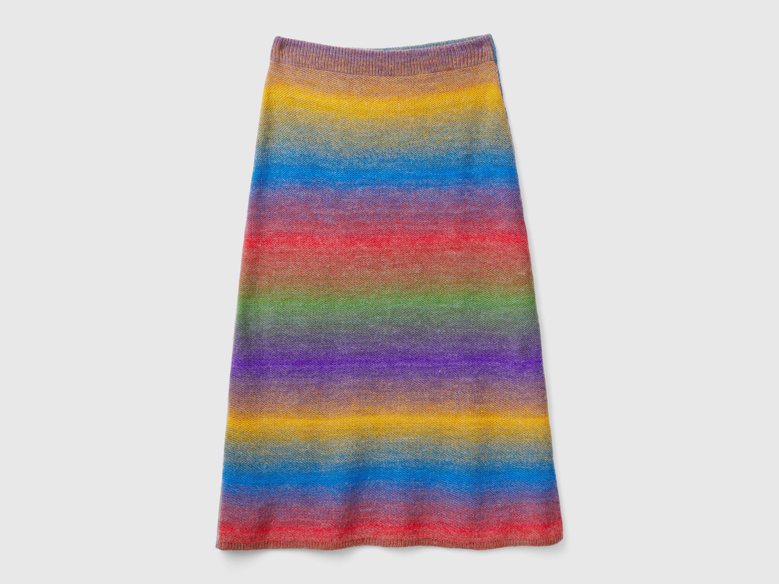Multicolor knit skirt - Multi-color | Benetton Multicolor knit skirt - Multi-color | Benetton