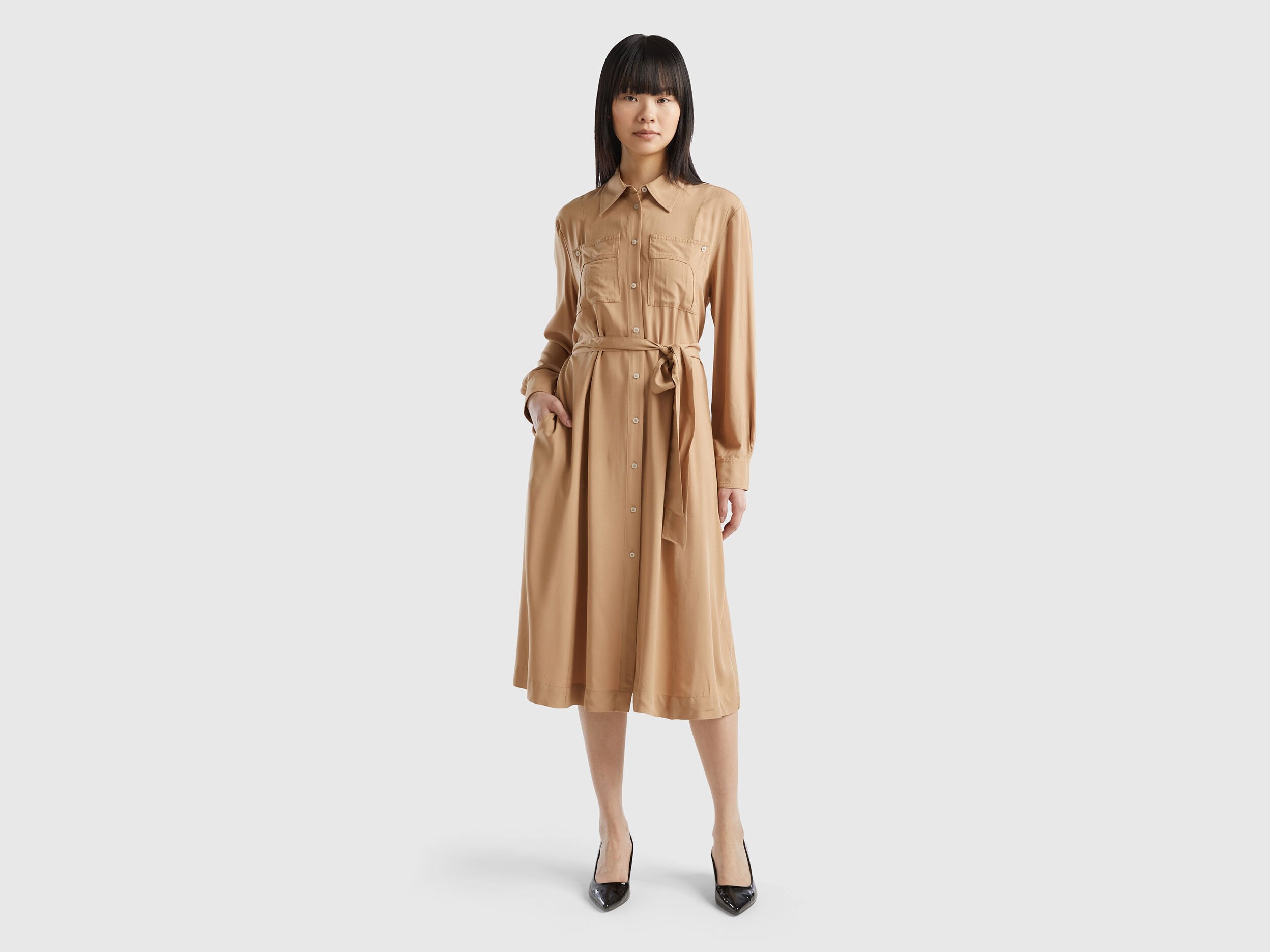 Vestidos discount largos benetton