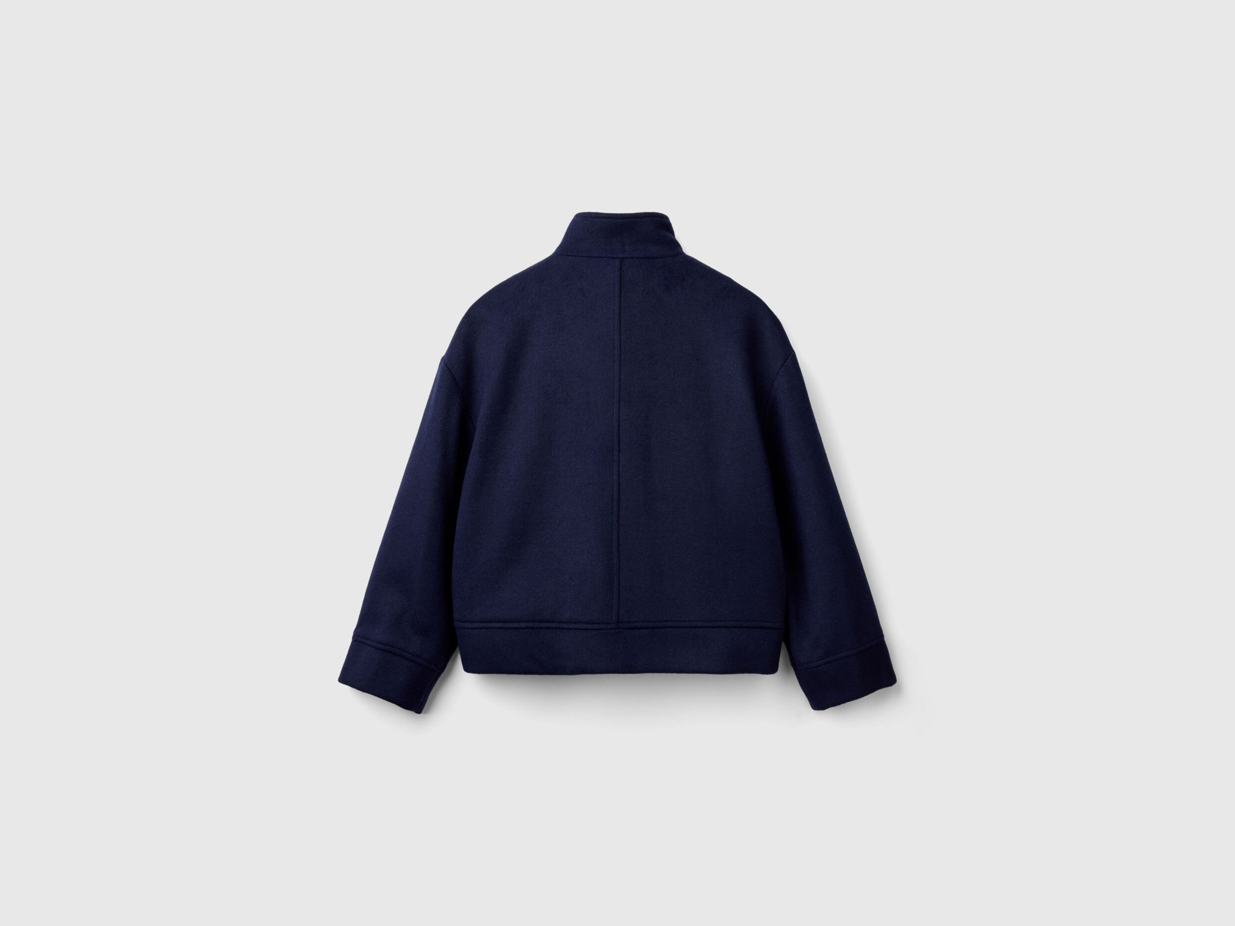 Navy wool jacket womens shop