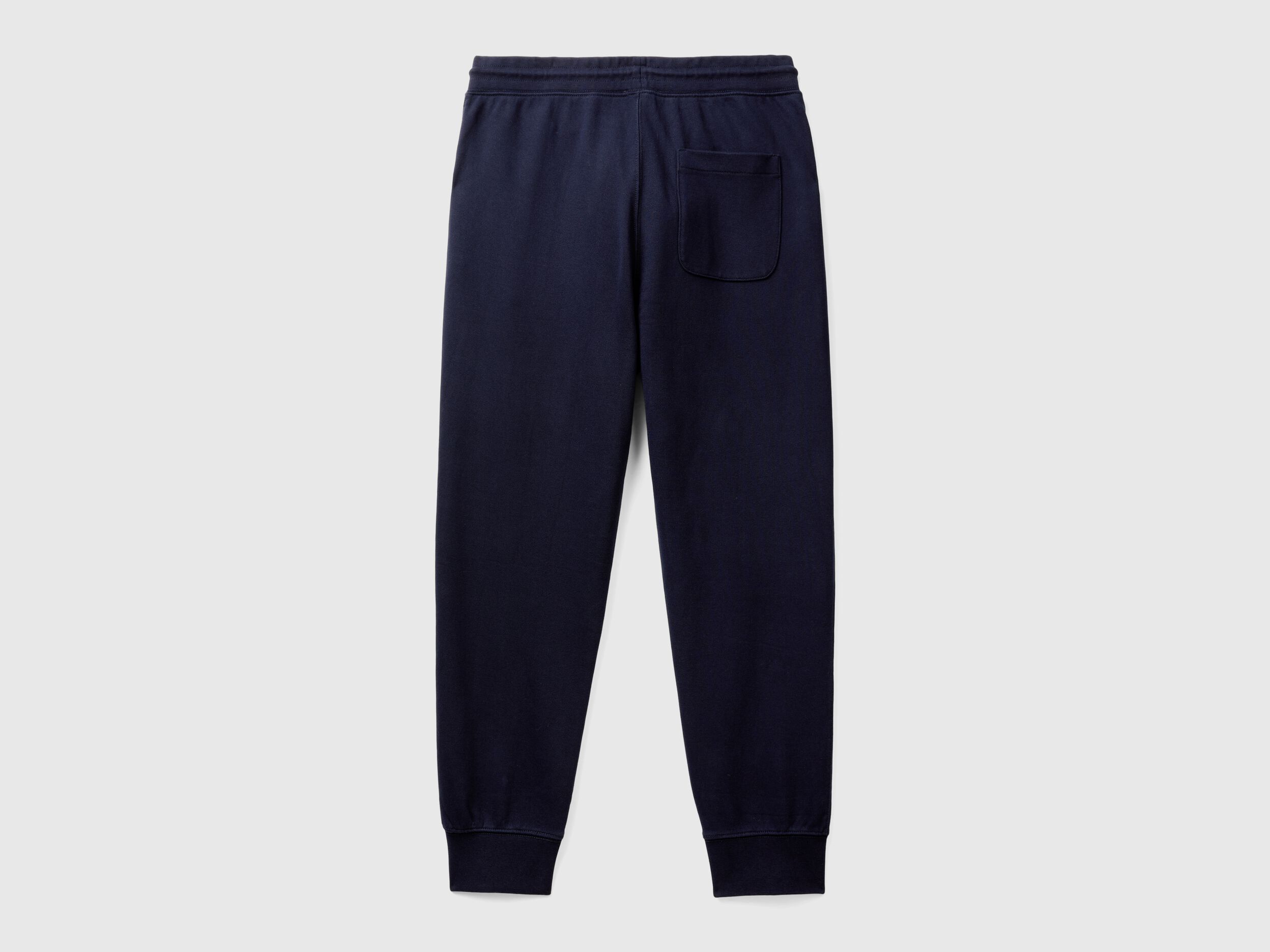 Blue cotton joggers new arrivals
