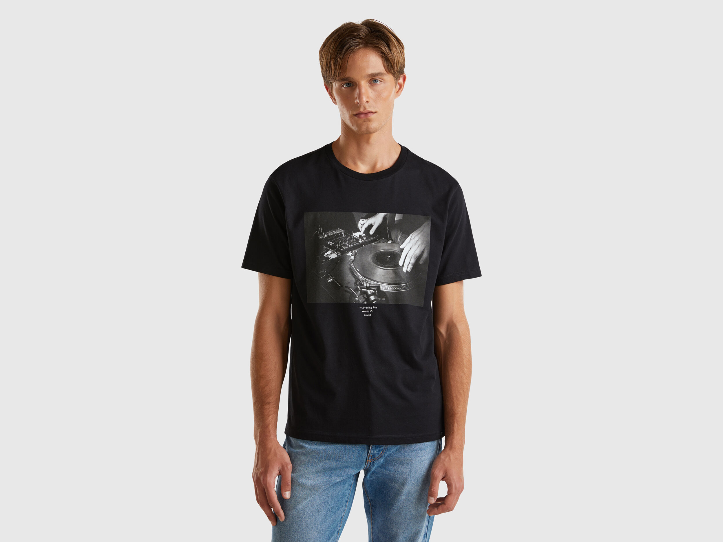 Camiseta benetton hombre 2025