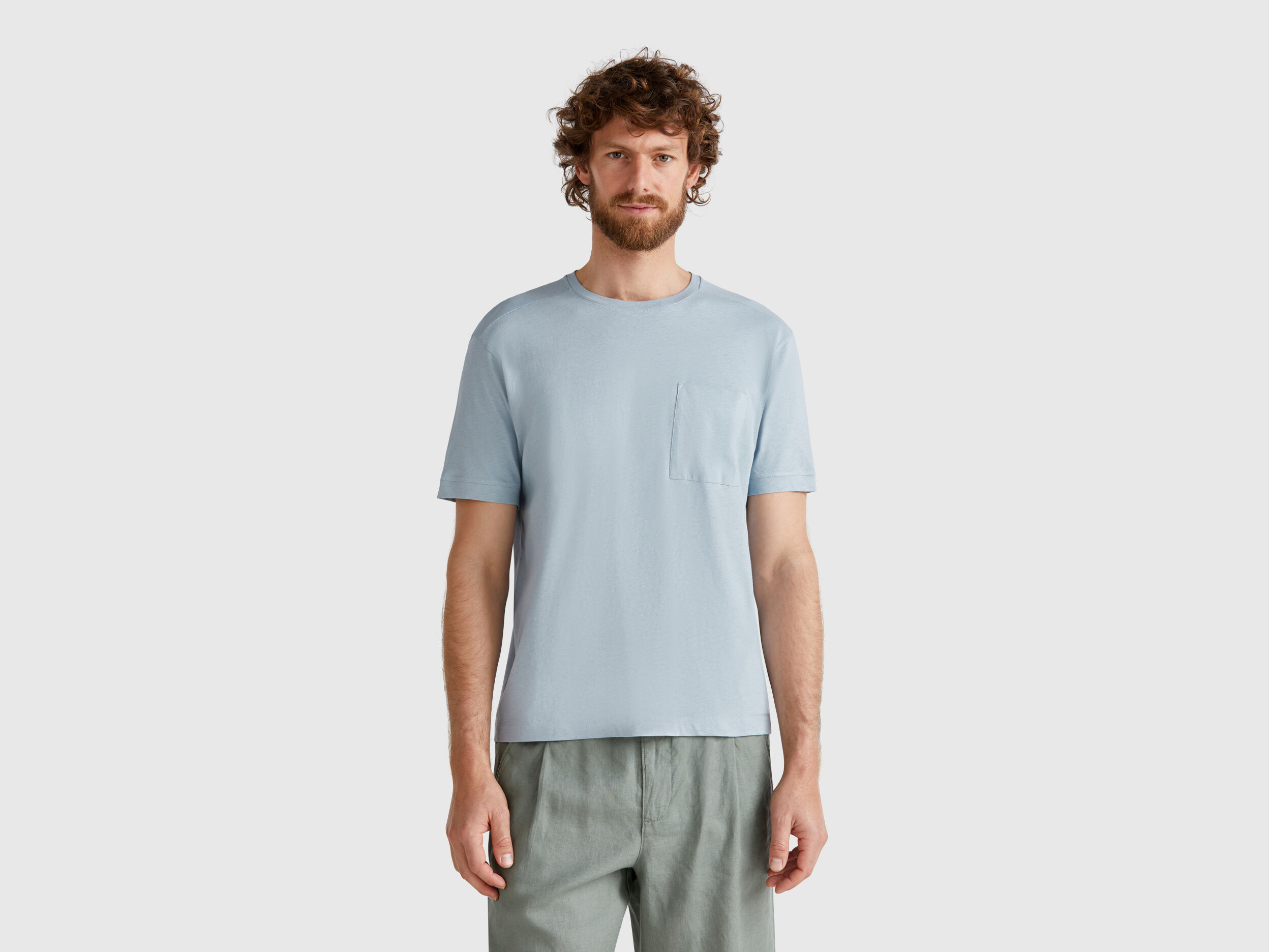 最高の T-shirts Short-Sleeve Men's New Benetton | Collection Clothing