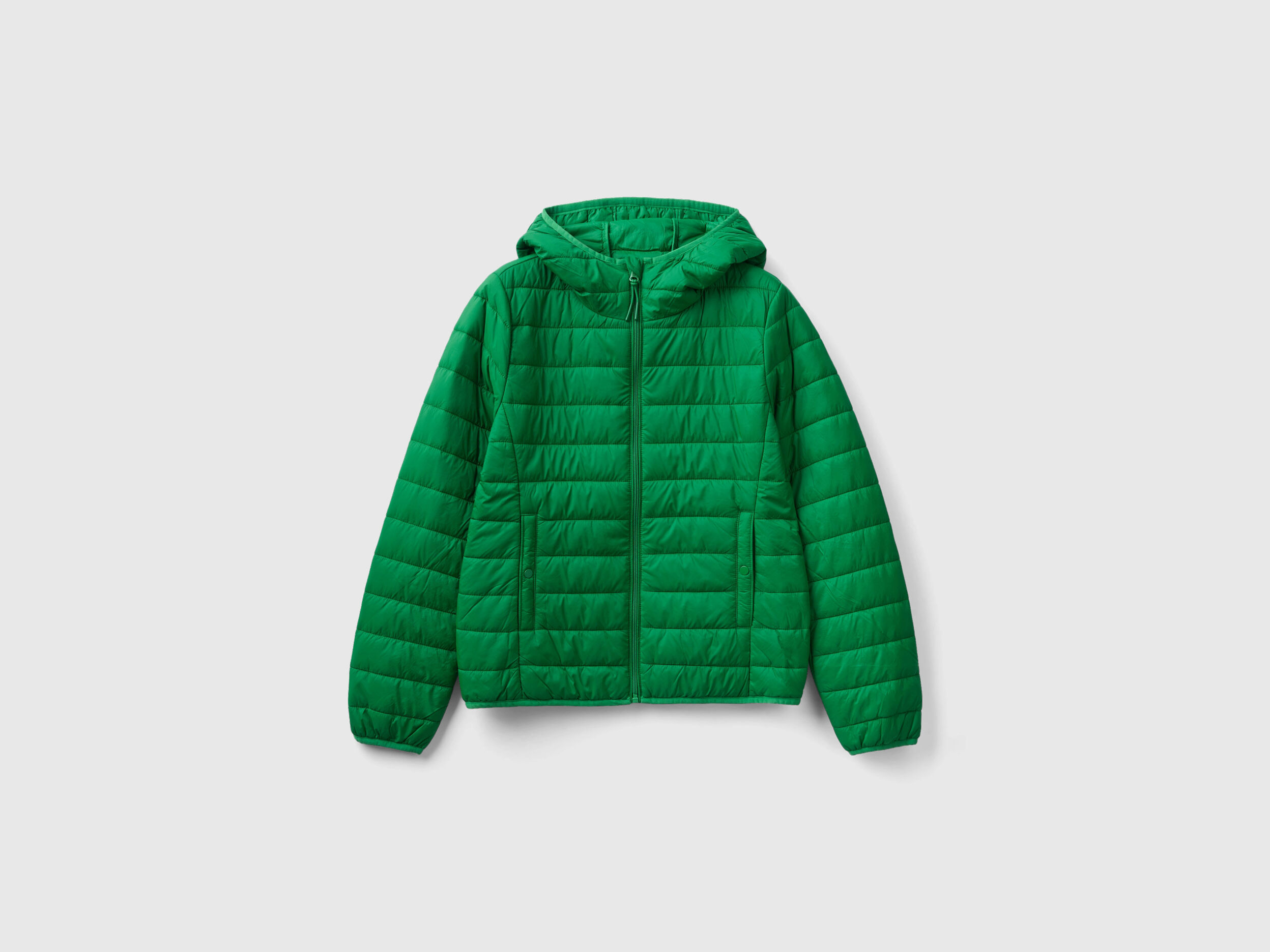 Puffer jacket with recycled wadding Green Benetton