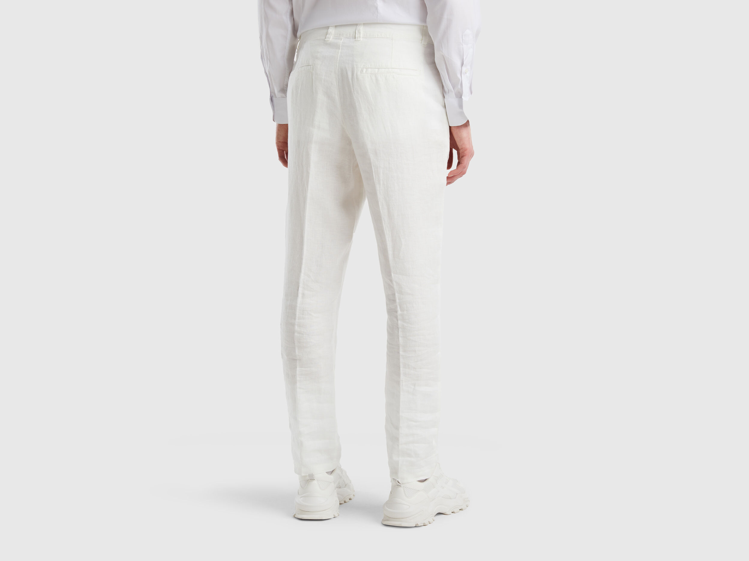 Benetton linen new arrivals pants