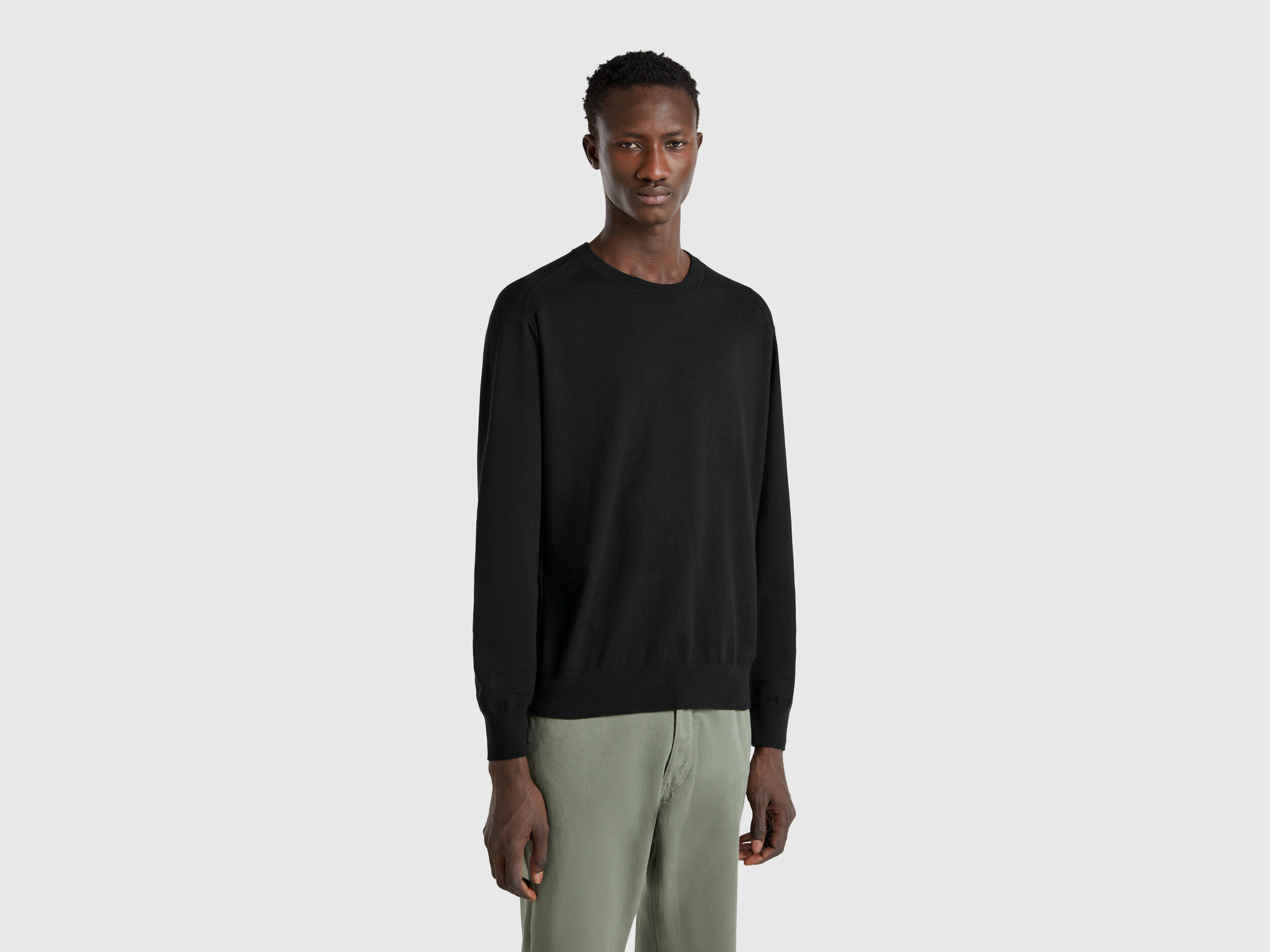 Lightweight nylon jacket - Light Green | Benetton