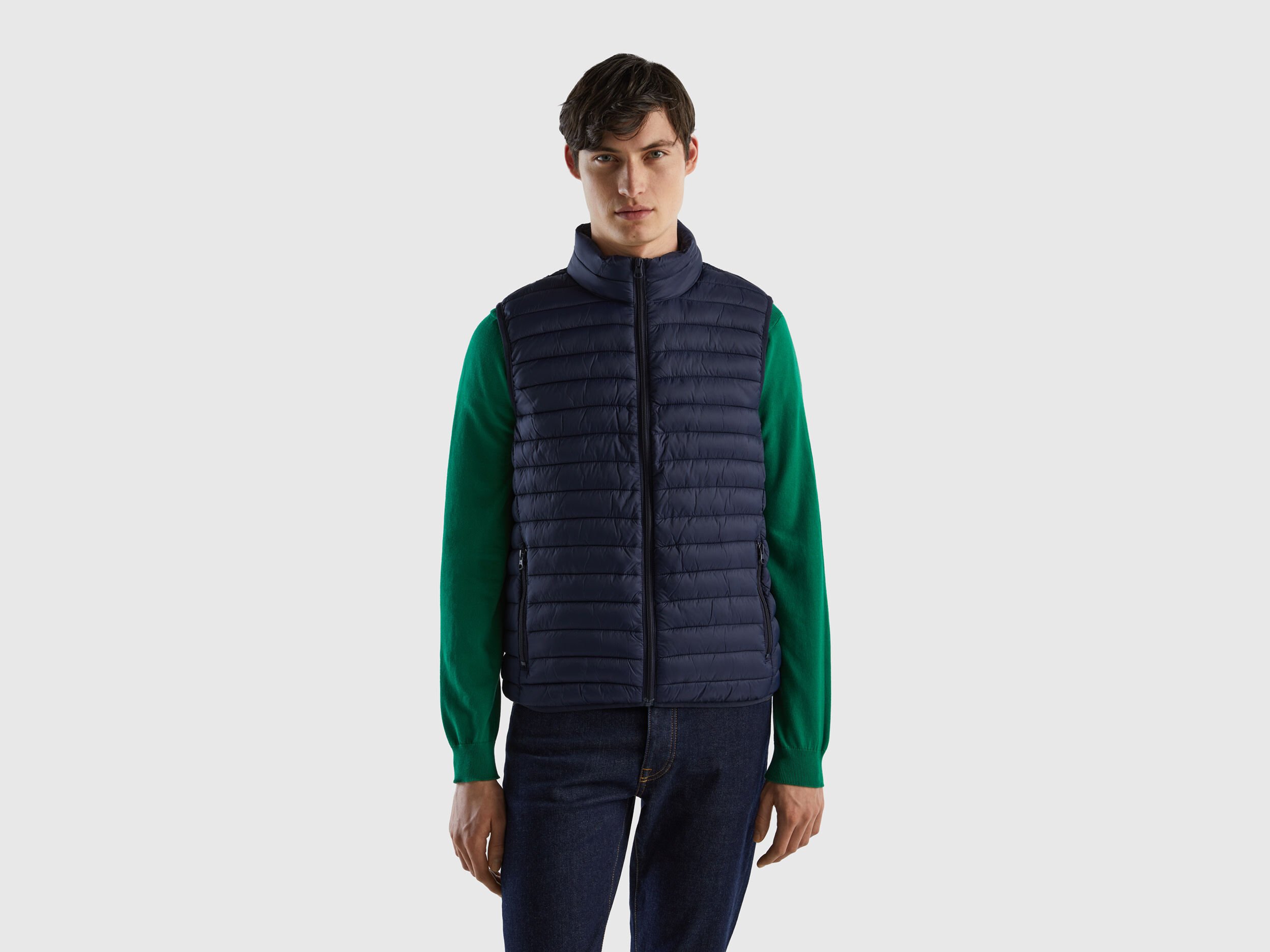 Sleeveless puffer jacket 2025 mens