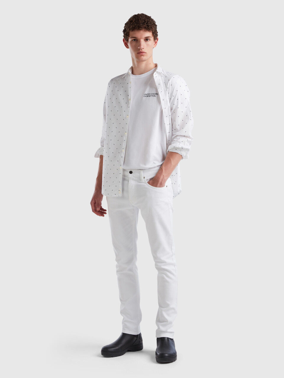 Pantalones best sale benetton hombre