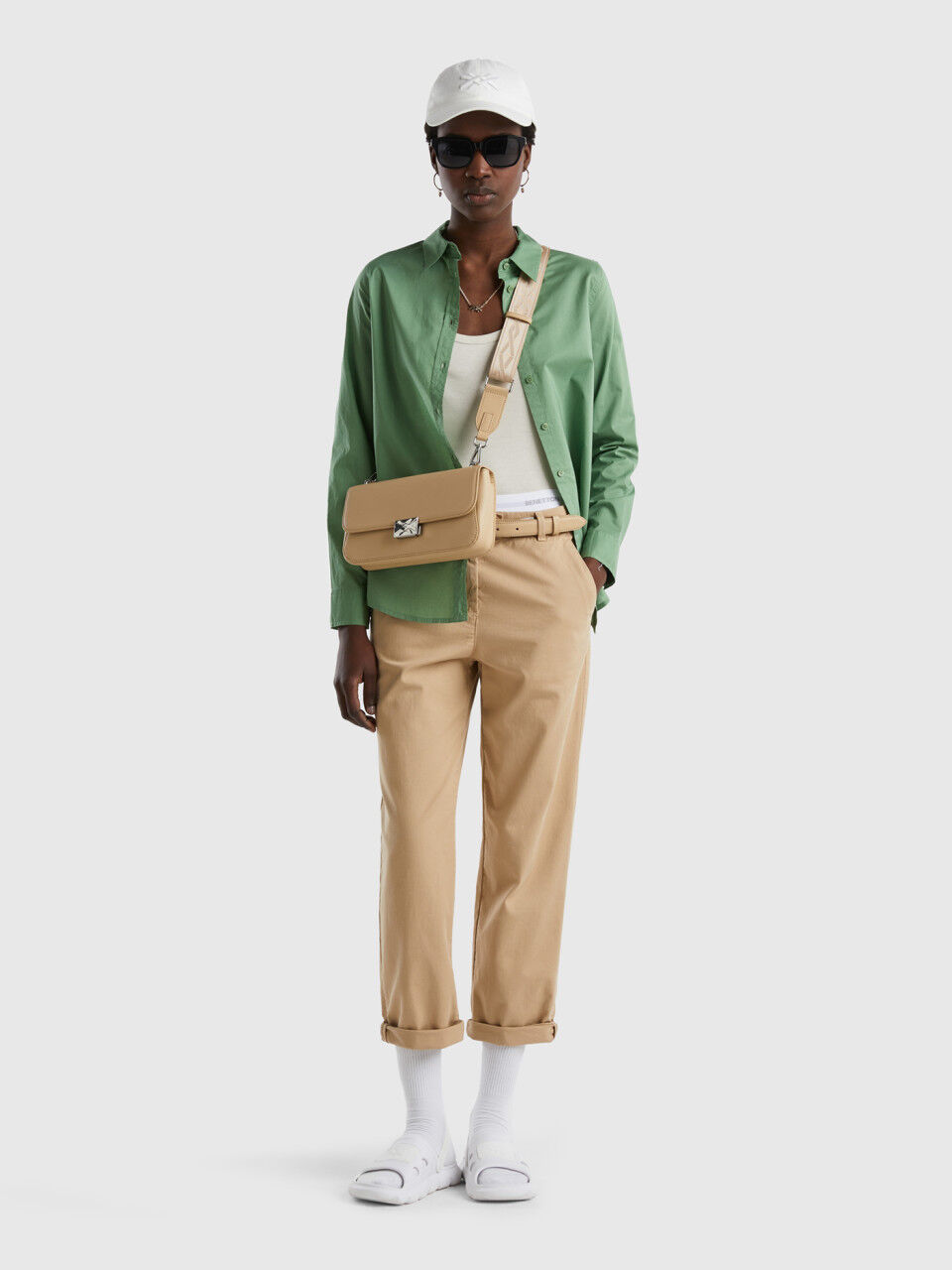Pantalones Chinos Mujer Nueva Colecci n 2024 Benetton