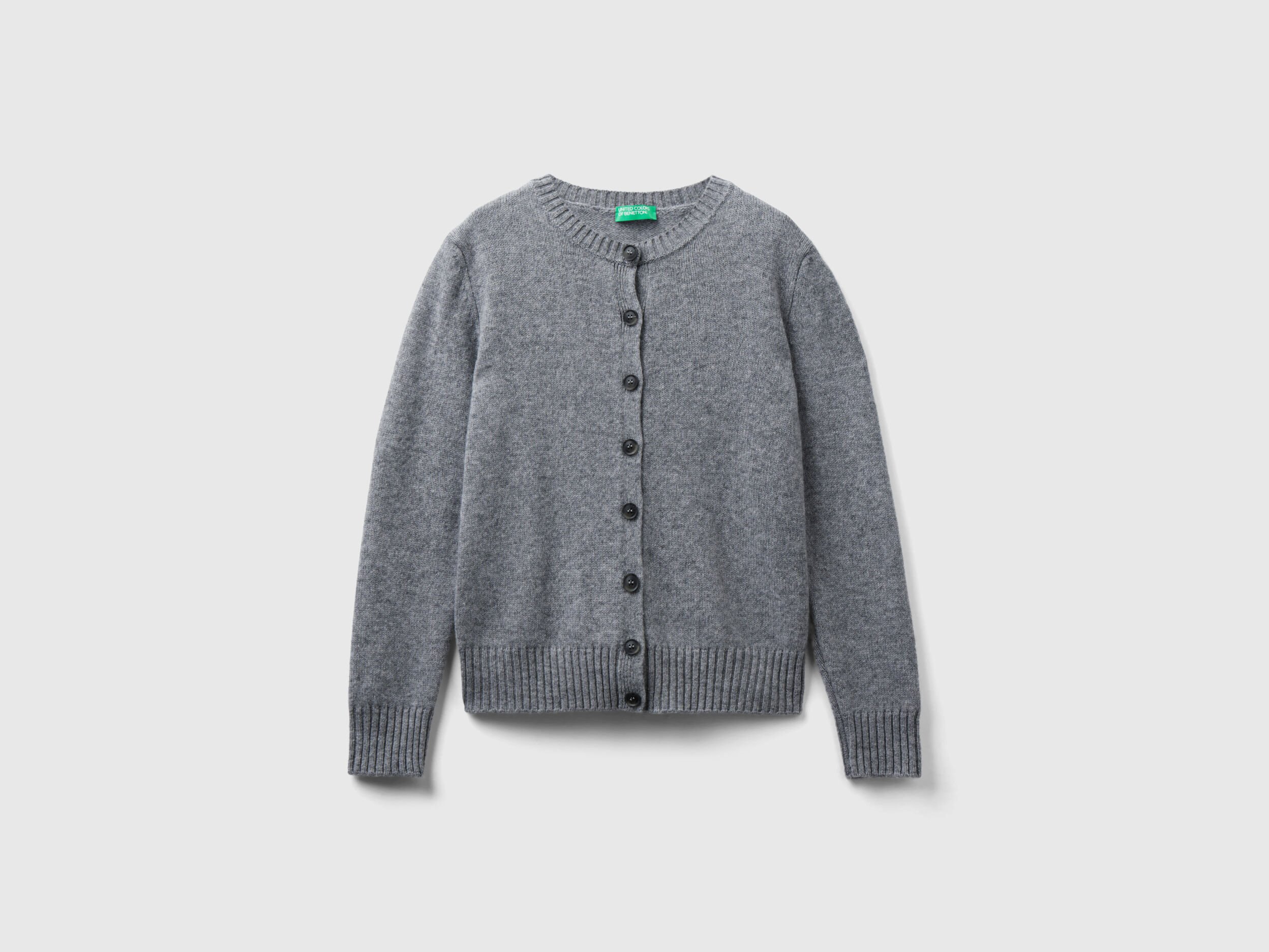 Benetton best sale wool cardigan