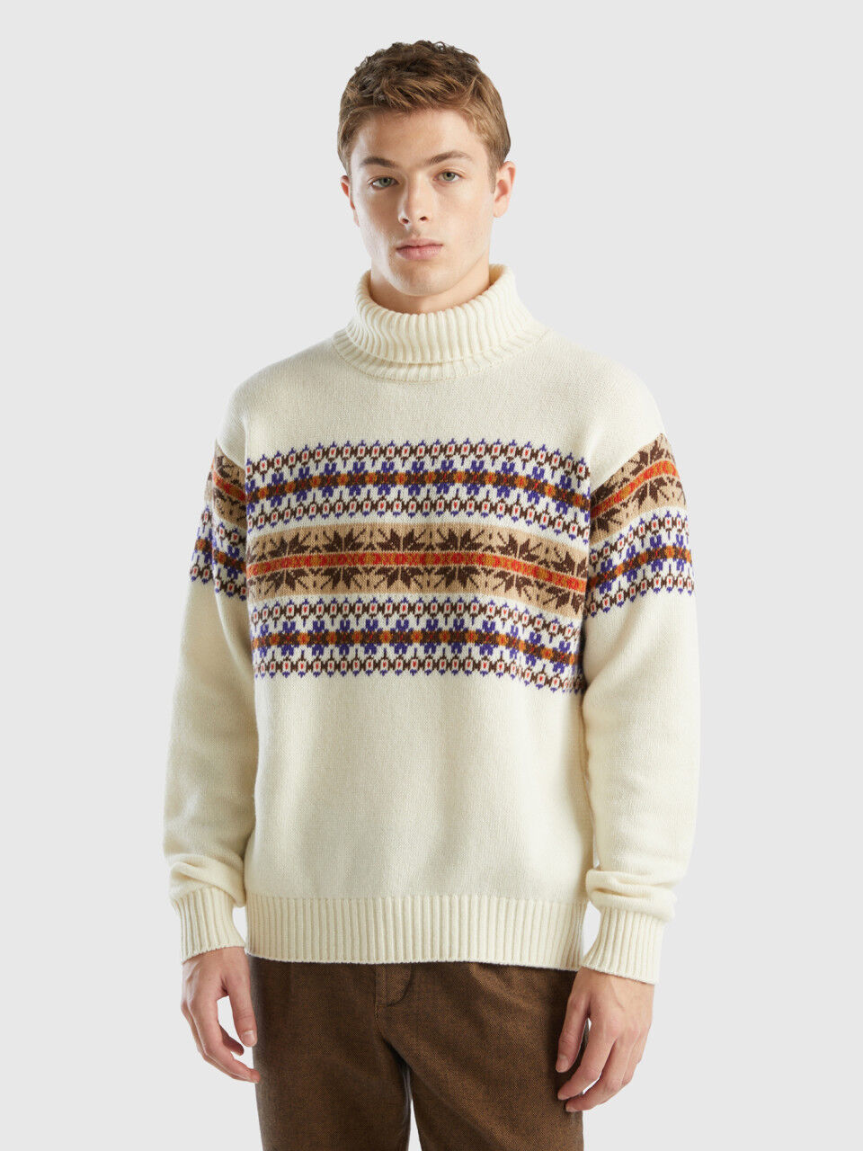 Benetton sales men's sweaters