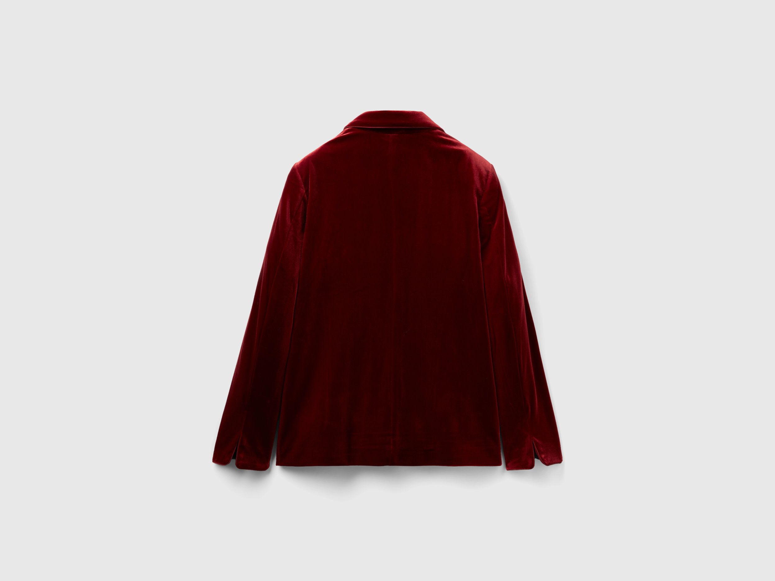 Burgundy velvet blazer ladies sale