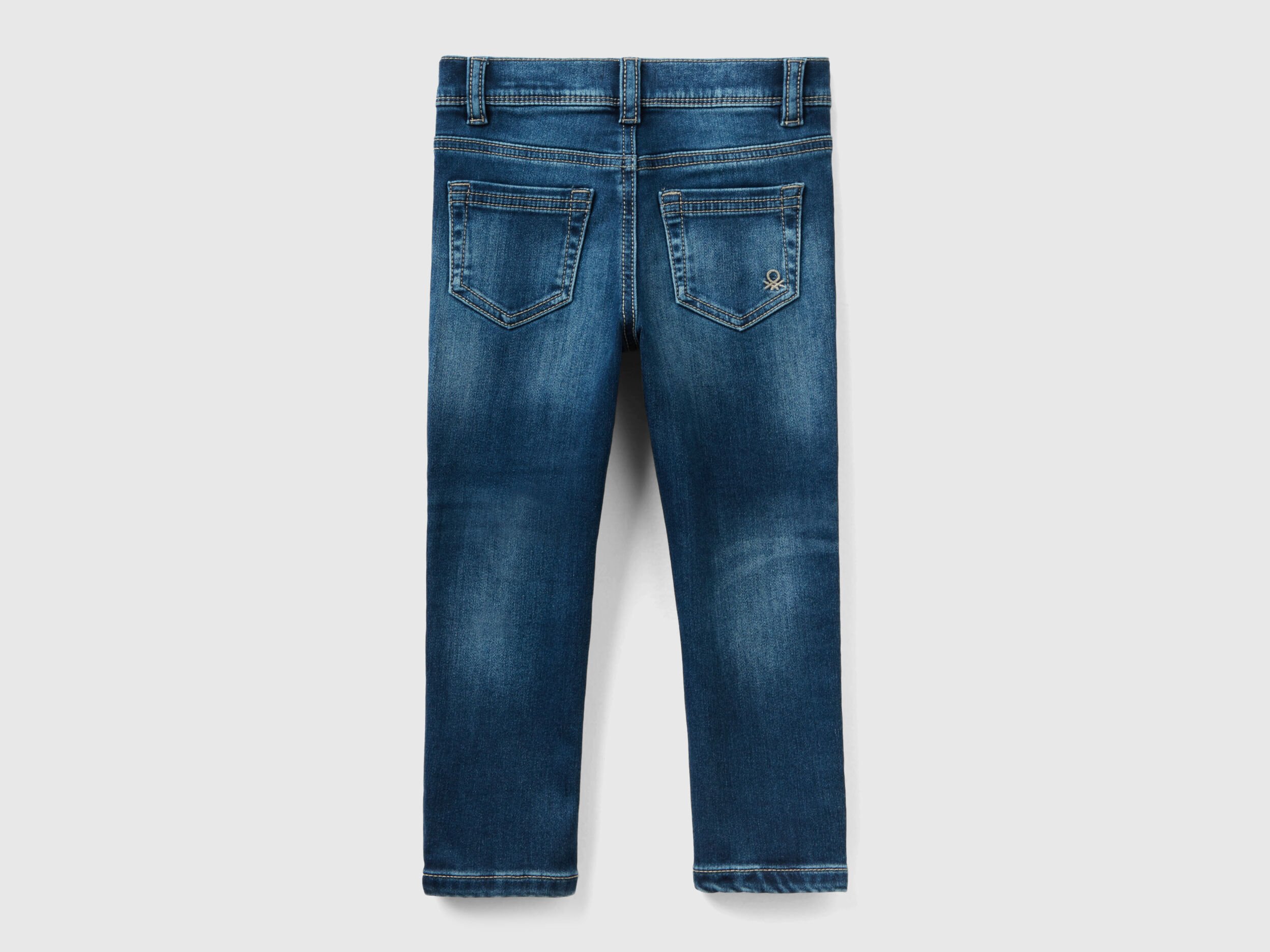 Vaqueros pitillo termicos Azul Benetton