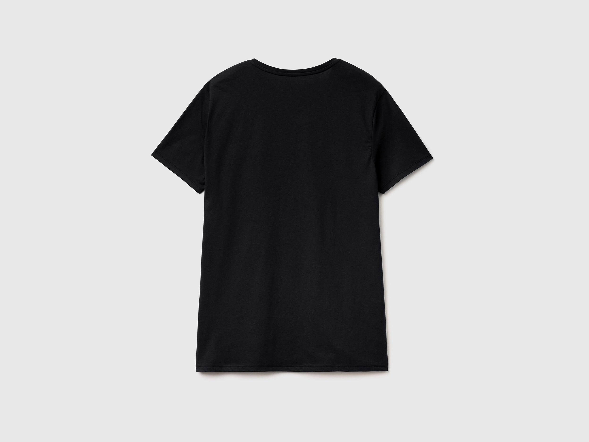 Tee shirt court discount noir