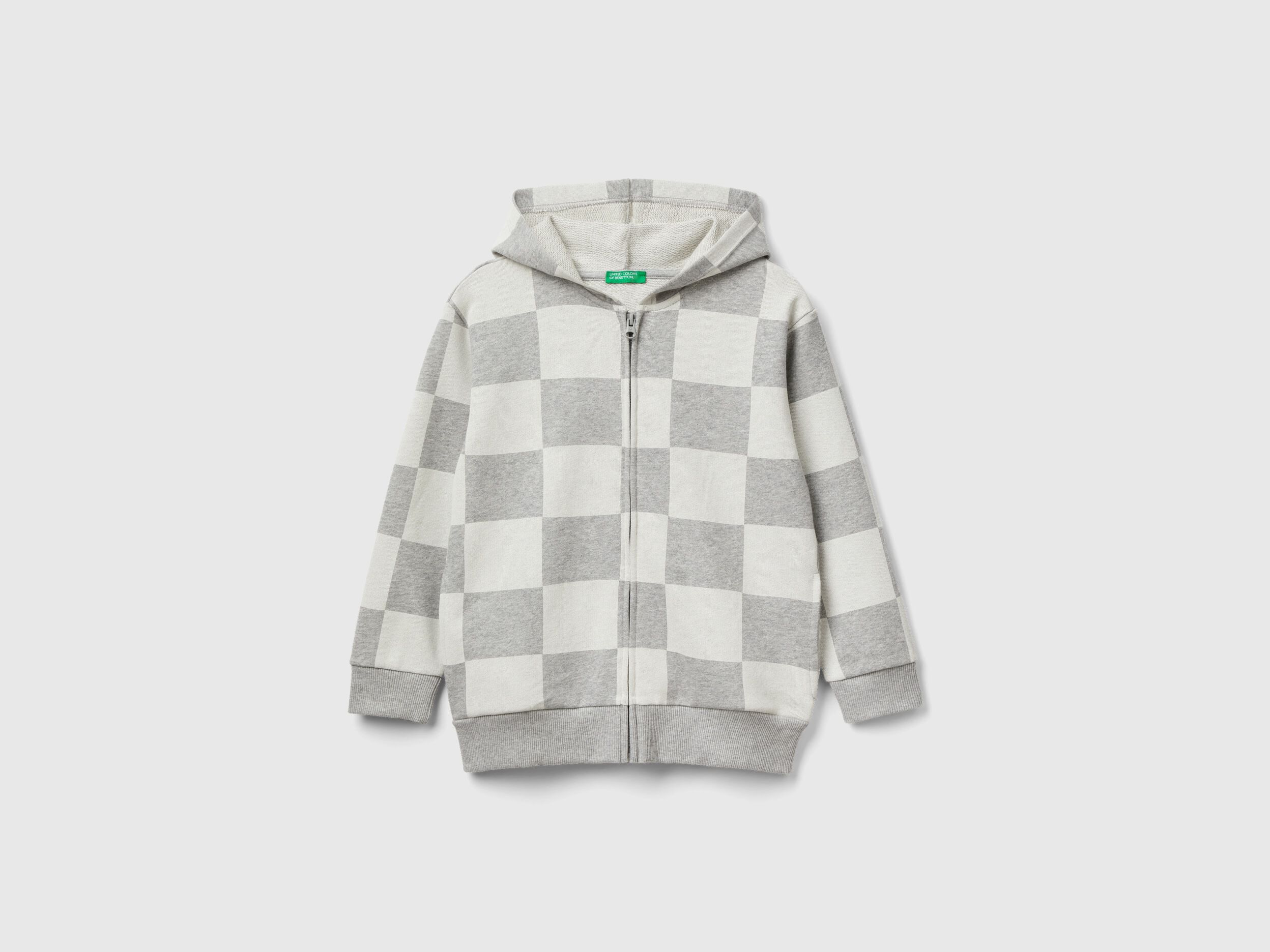 Checkered sweatshirt sales