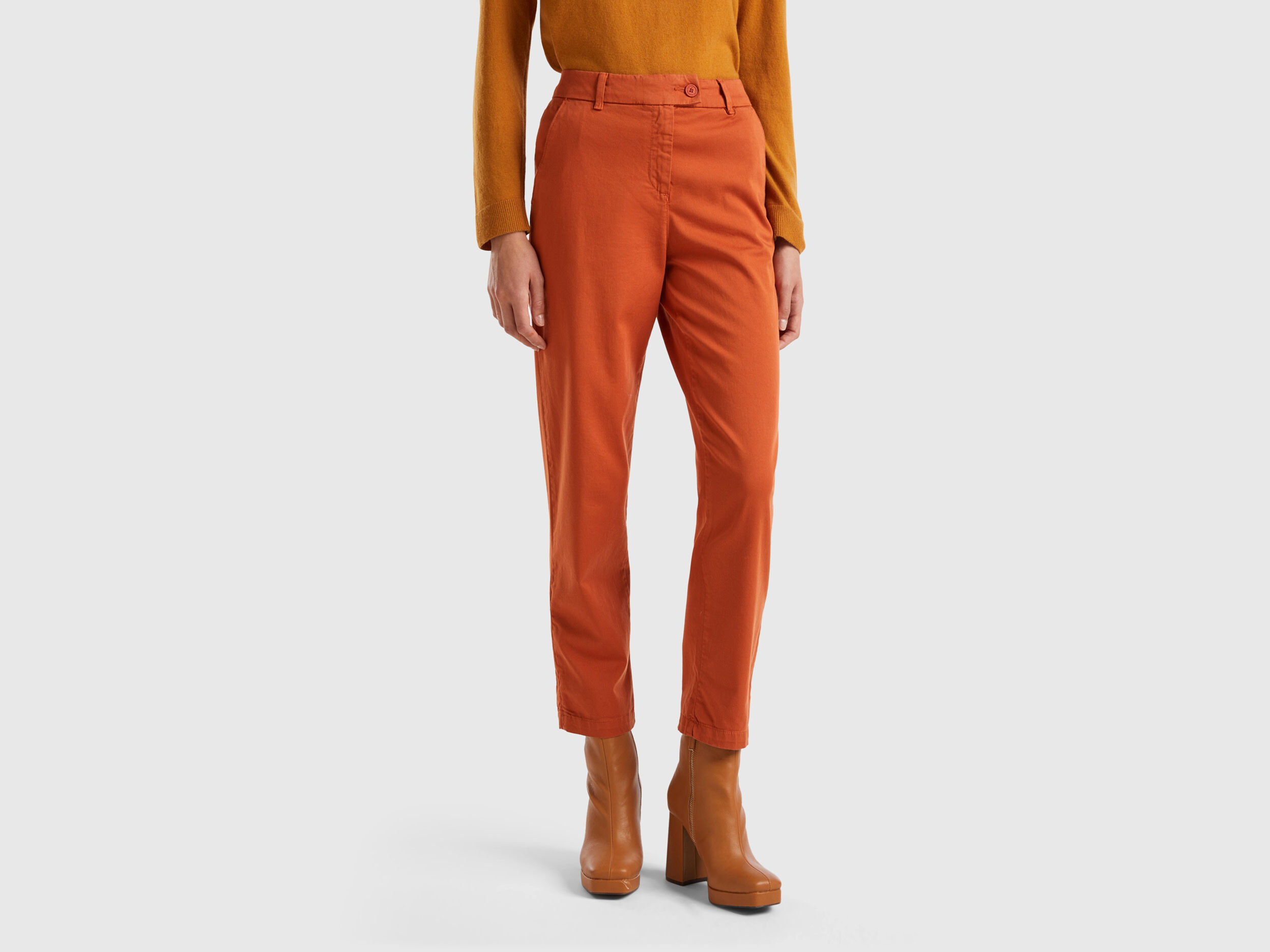 Robell Bella Orange Trousers | Free Shipping | Style Boutique NI