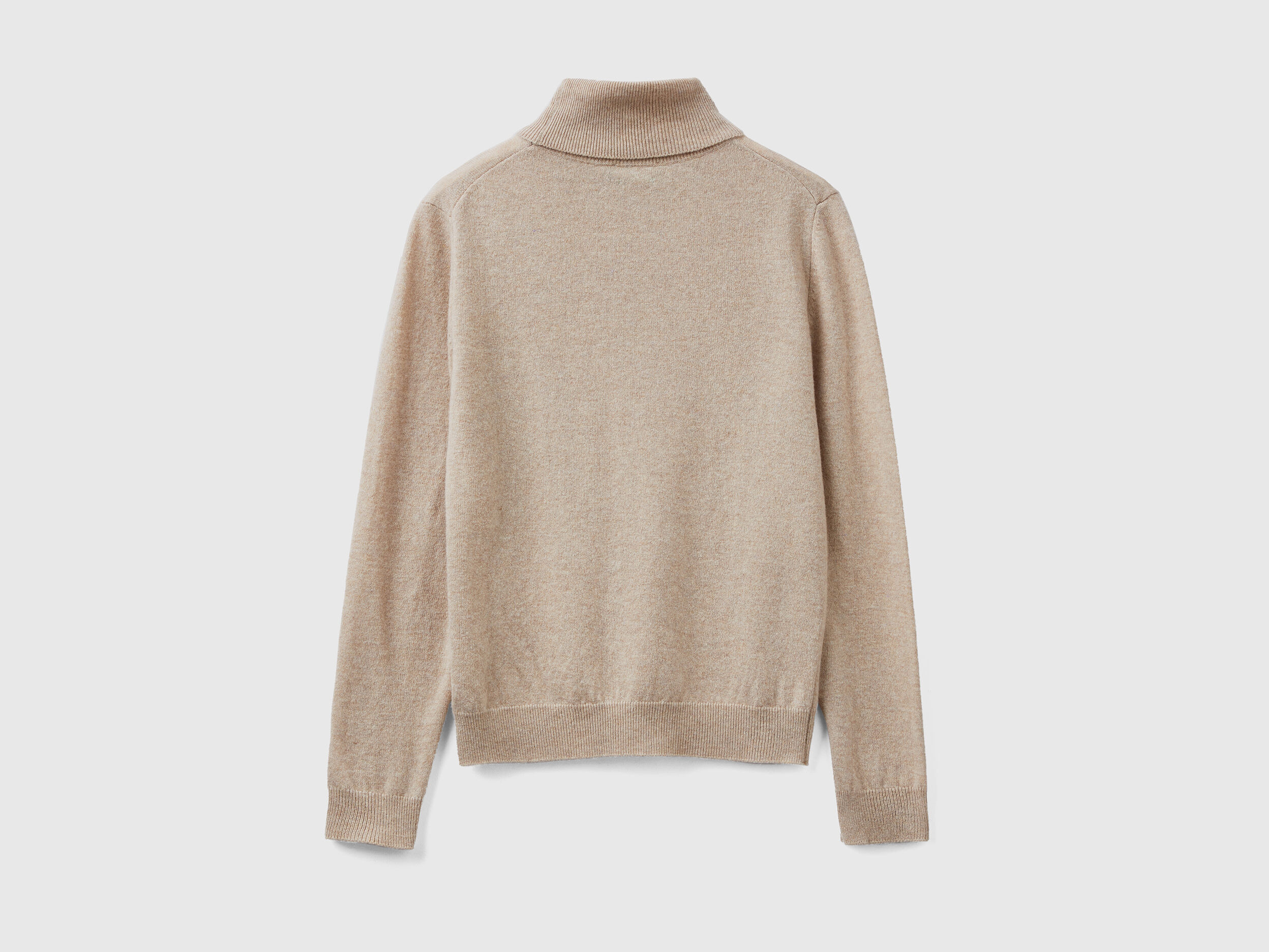Beige turtleneck jumper hotsell
