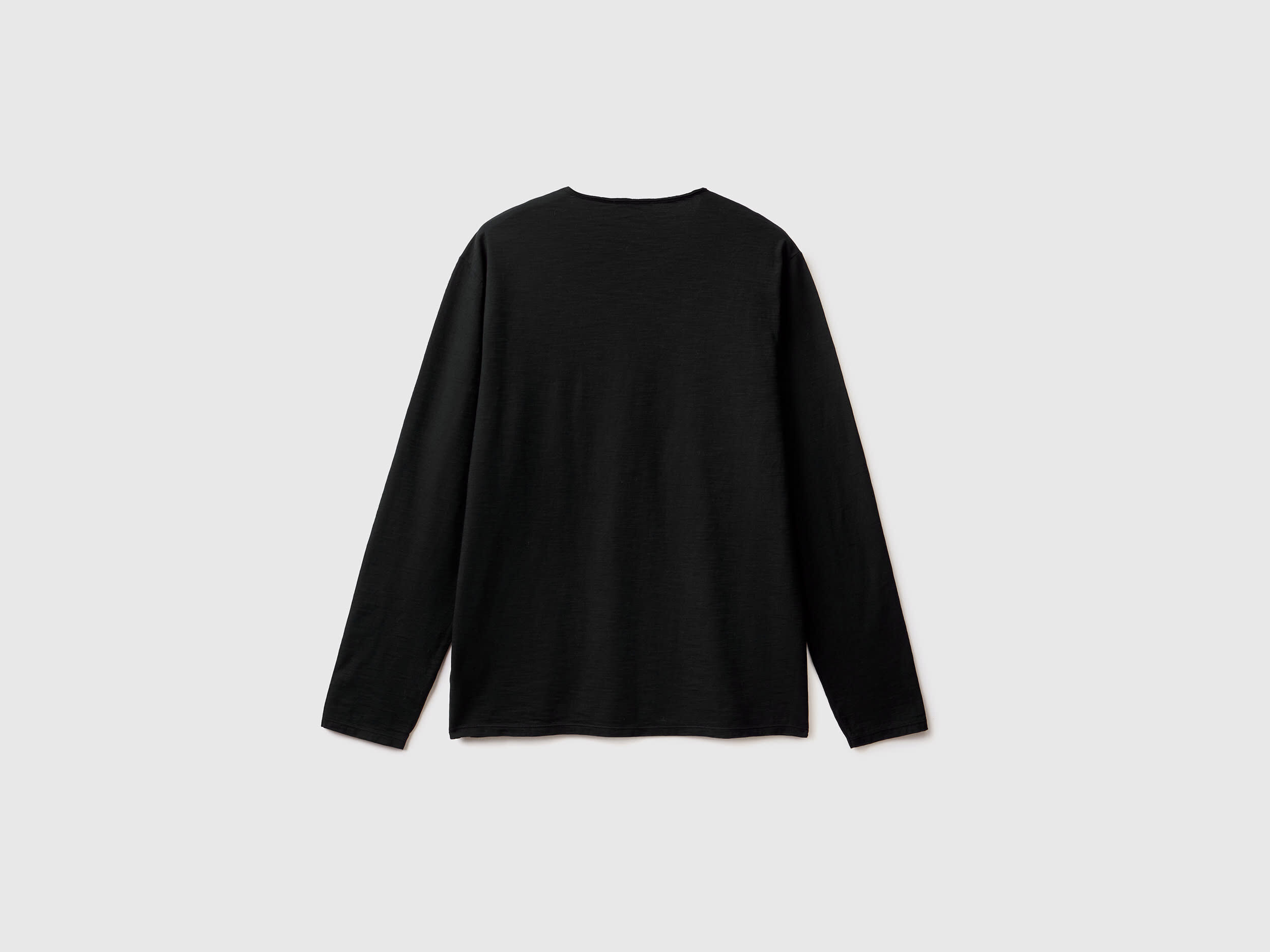 Long sleeve t shirt in 100 cotton