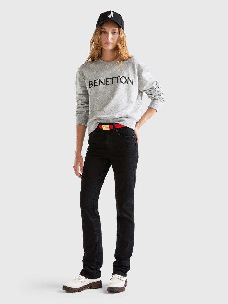 Pantalones vaqueros benetton 2025 mujer