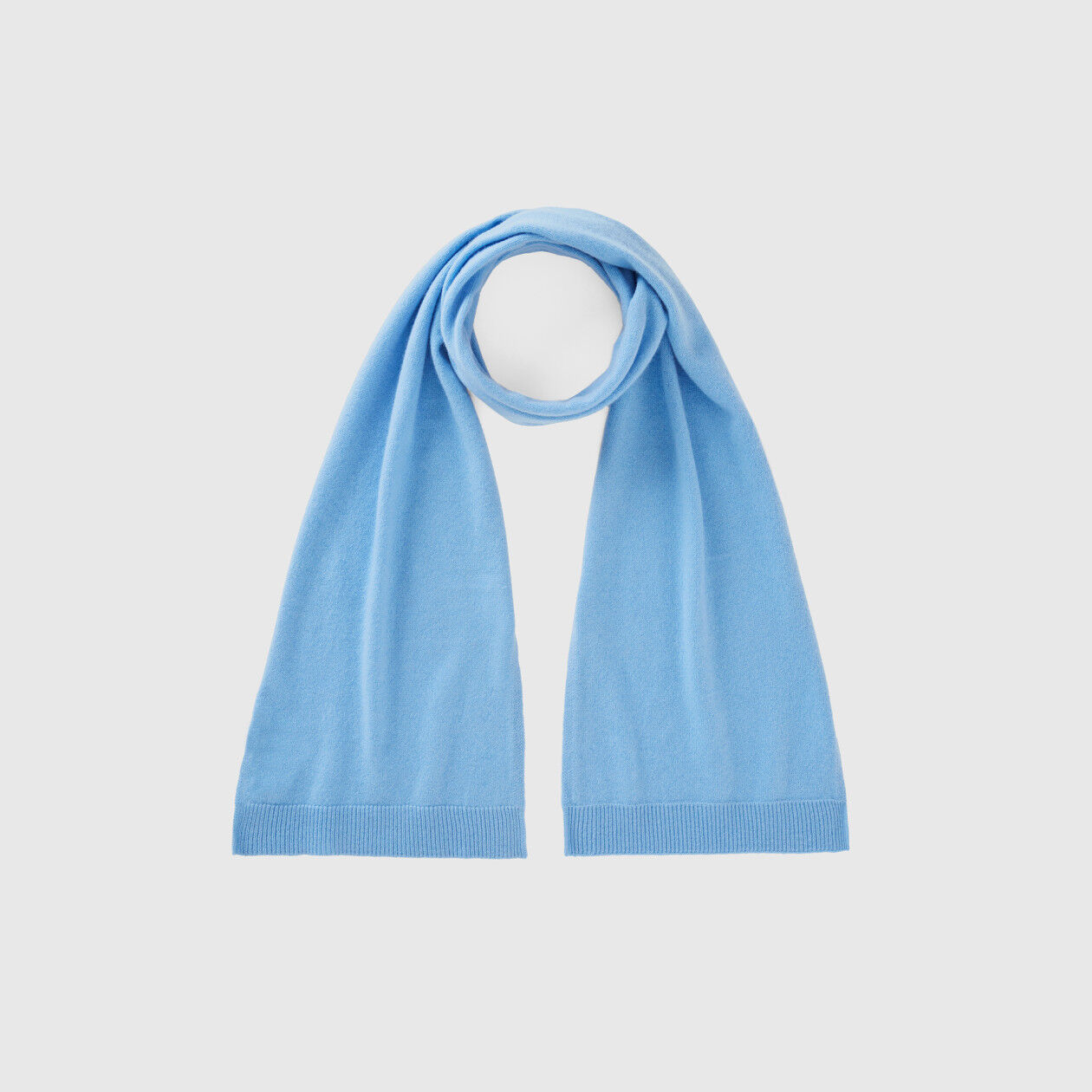 Light blue cashmere sales scarf