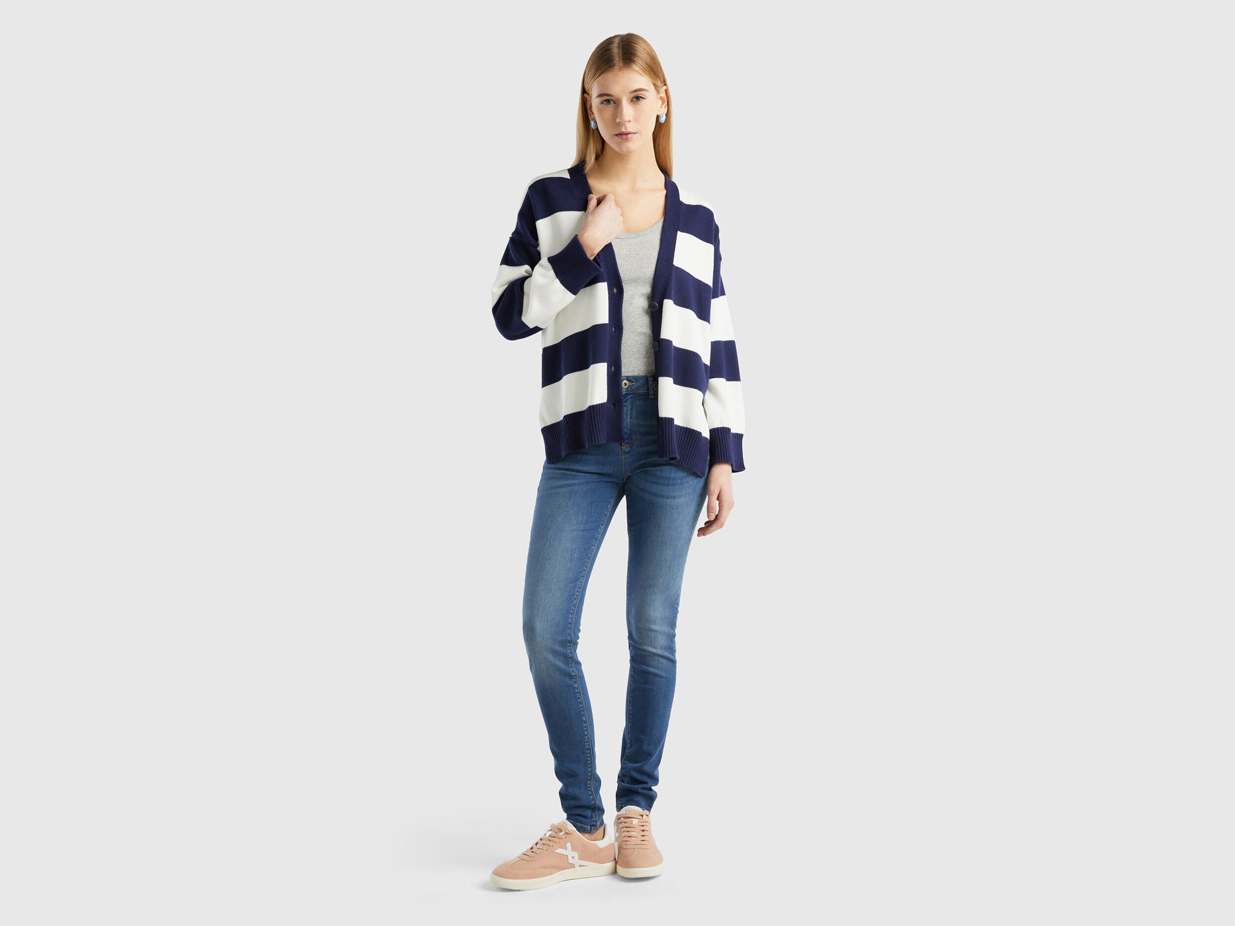 Benetton jeans store skinny pin up