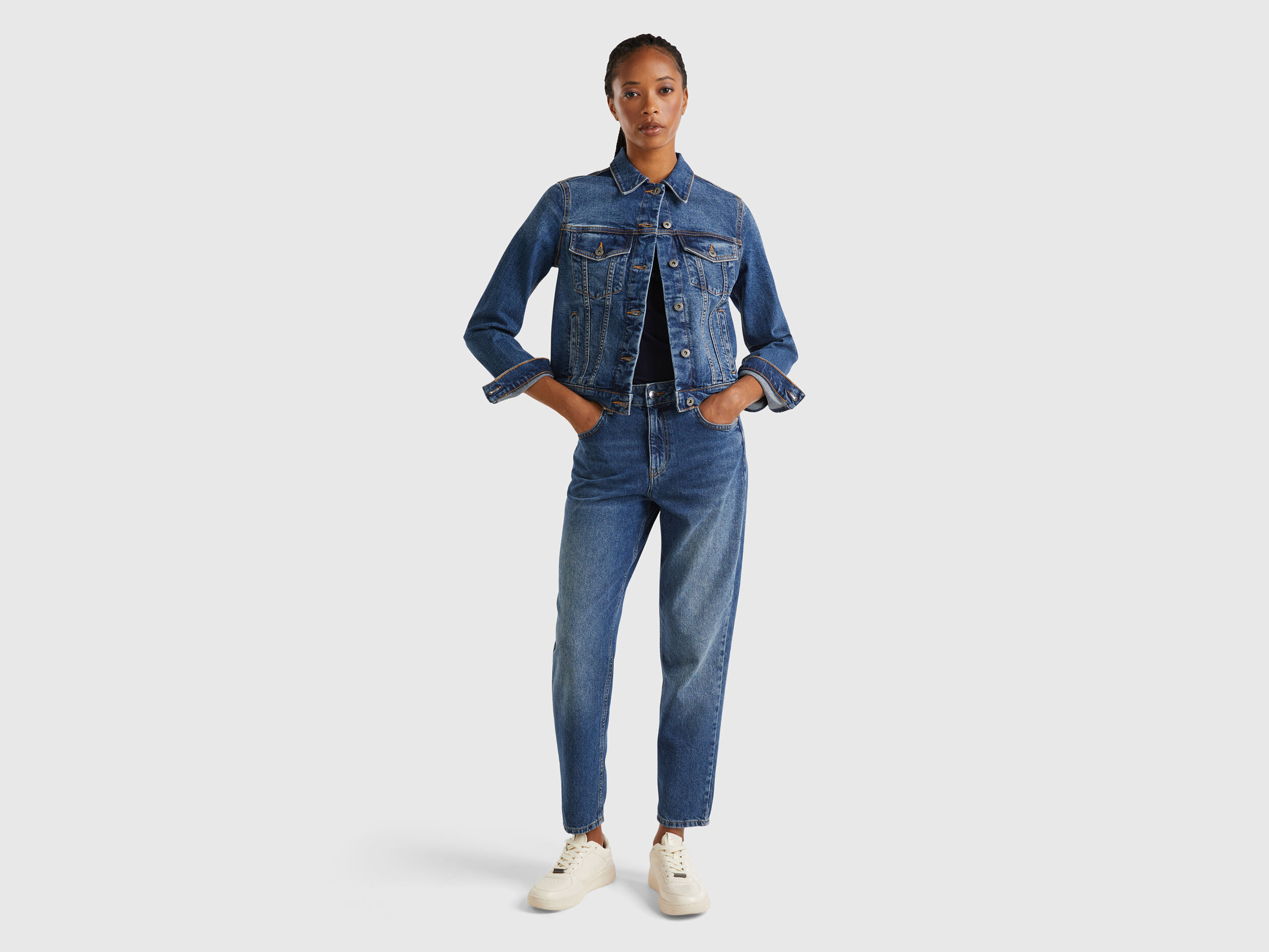 Ucb denim jacket top