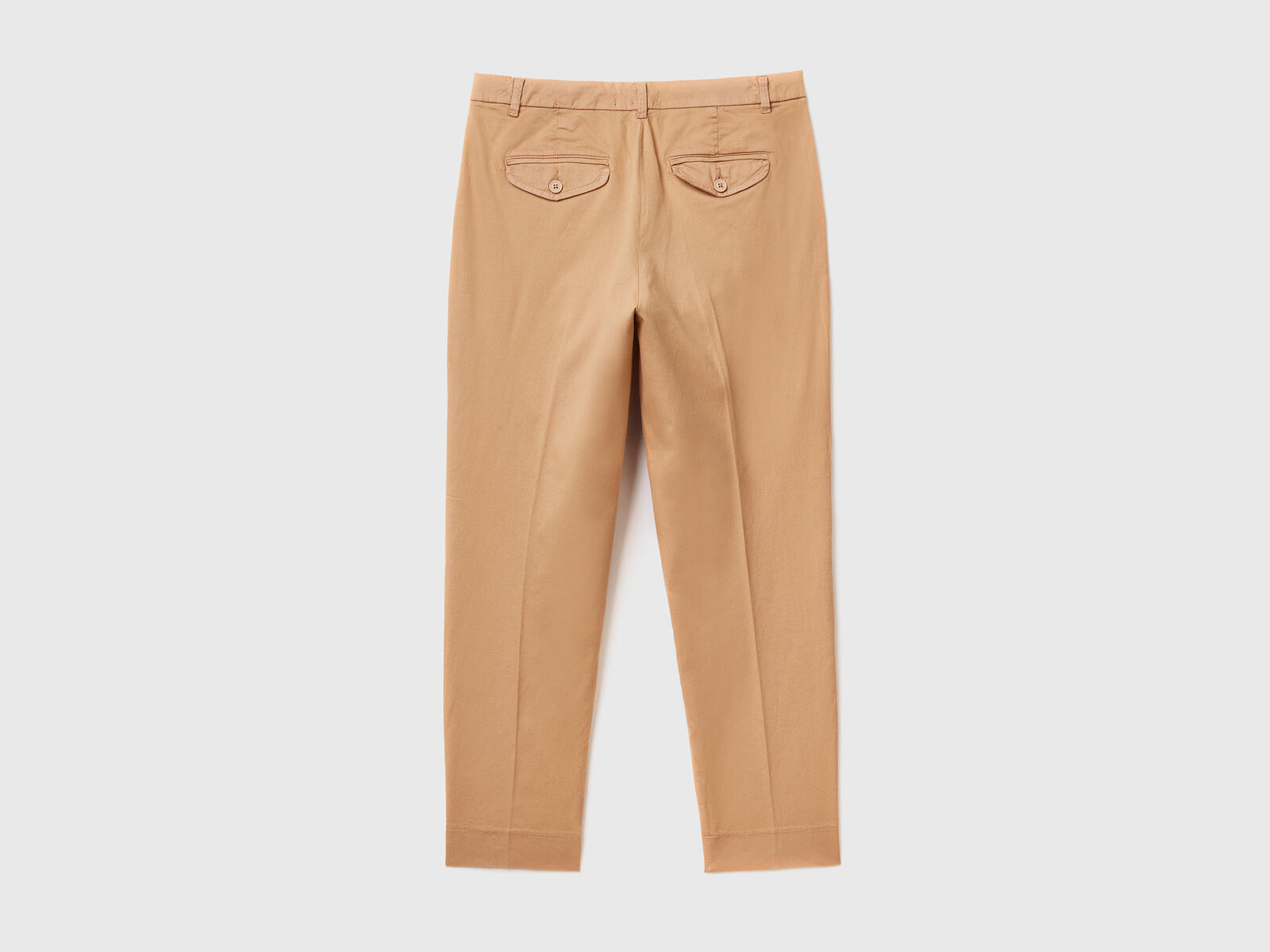 Beige Cotton Stretch Chinos, Ladies Country Clothing