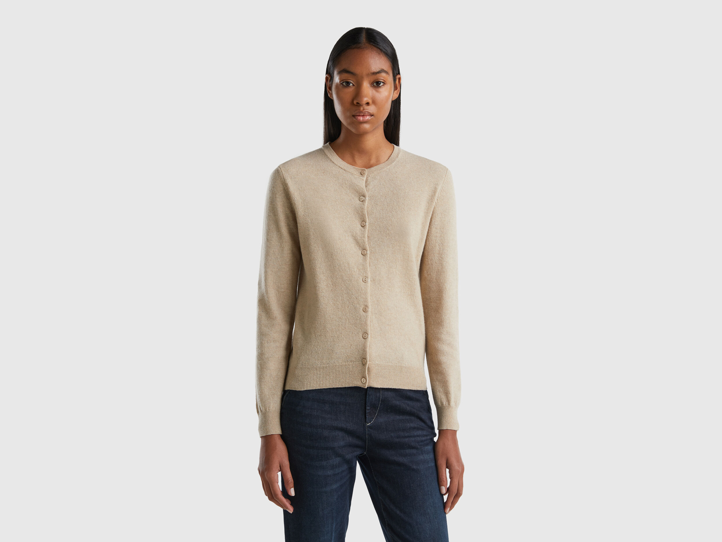Crew neck hotsell cardigan ladies