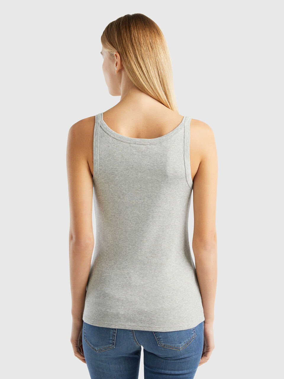 Connor tank top brown/grey, Women's Fashion, Tops, Other Tops on Carousell