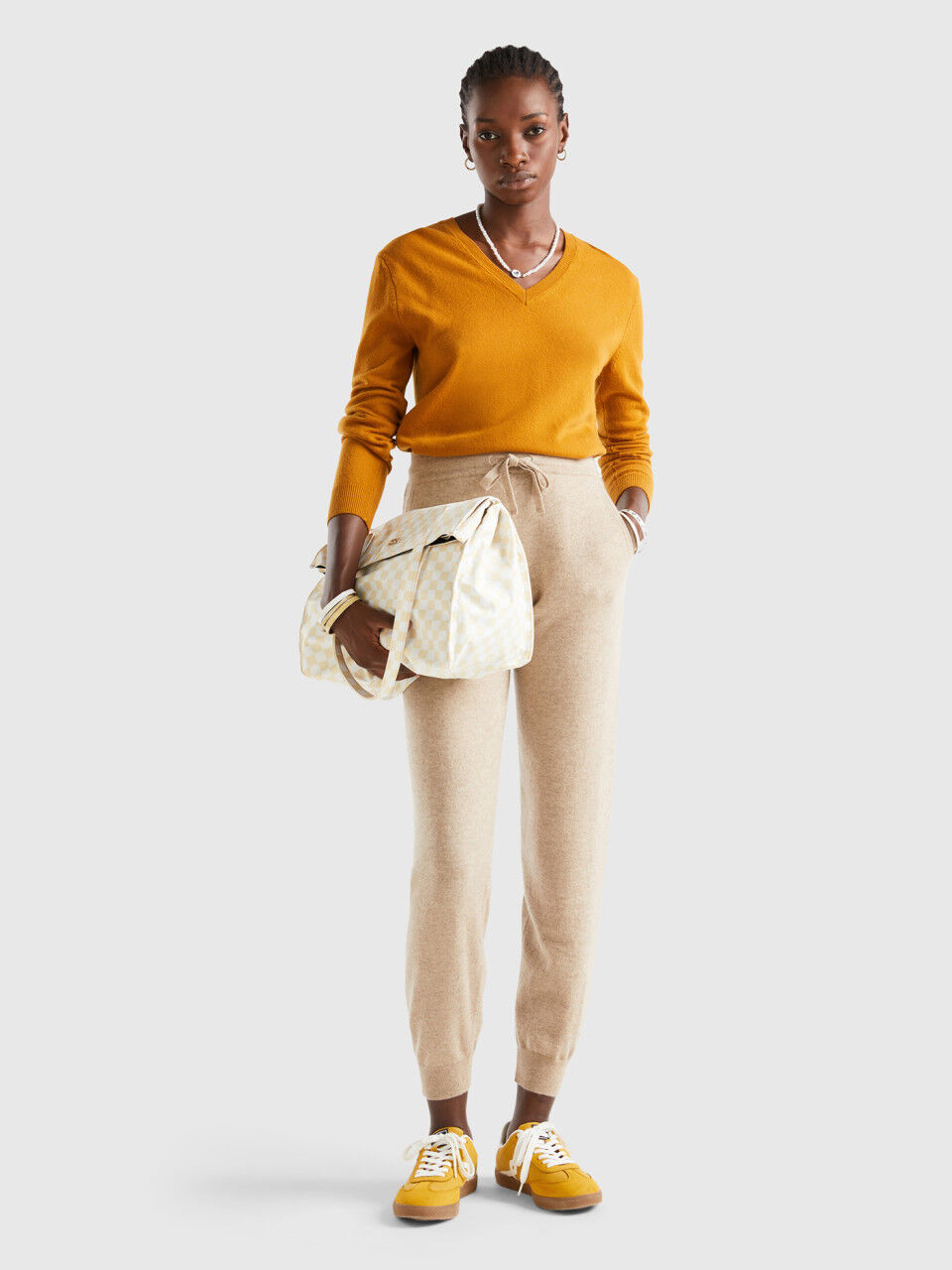 Benetton discount track pants