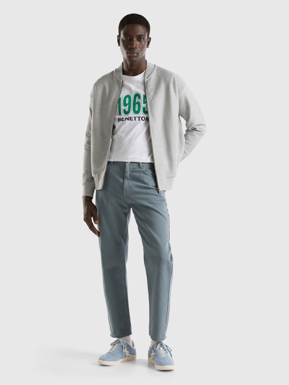 Men s Regular Fit Trousers New Collection 2024 Benetton