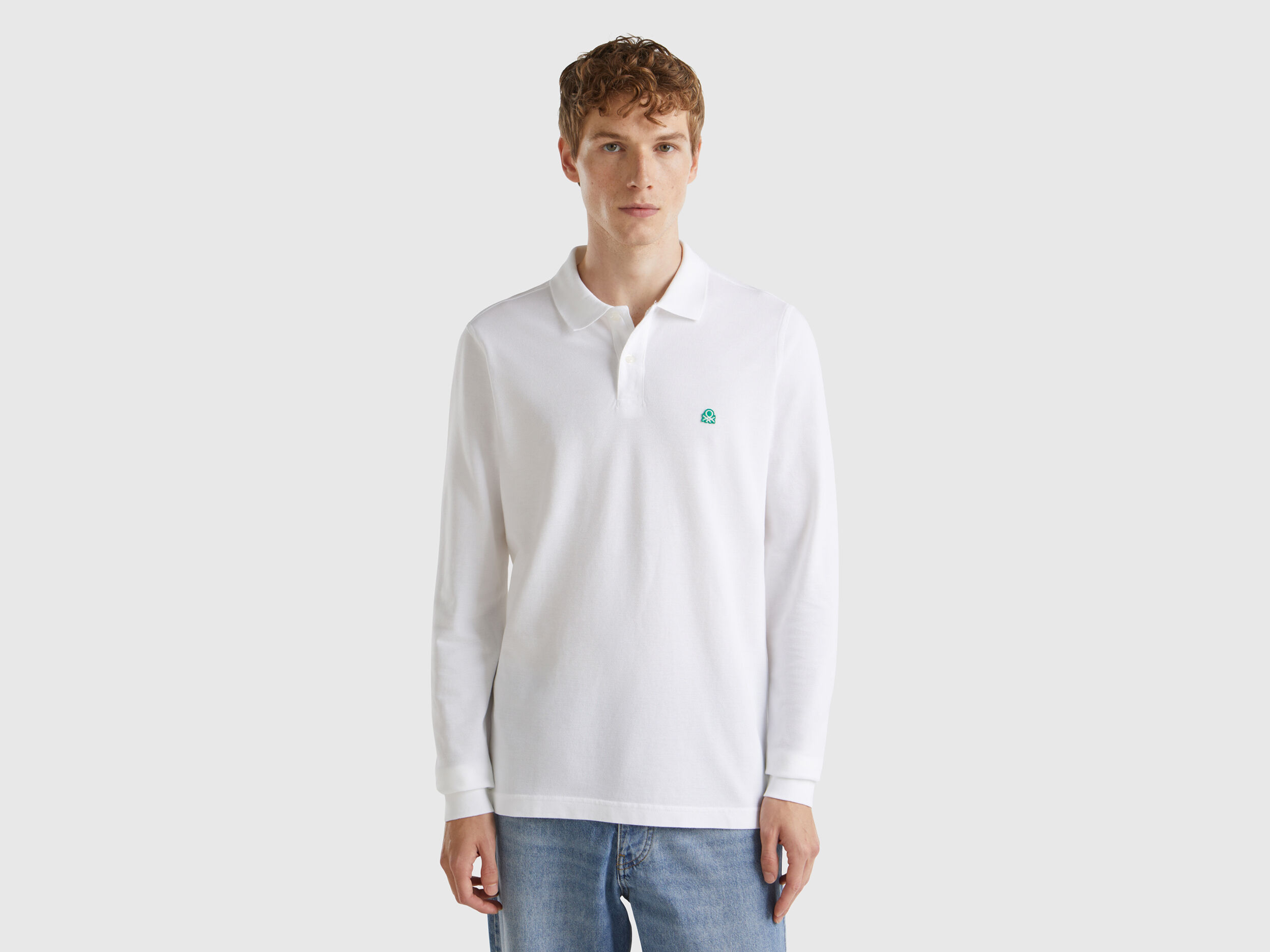Men s Long Sleeve Polos New Collection Benetton