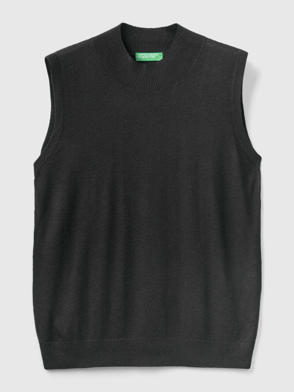 Wollen vest dames benetton sales