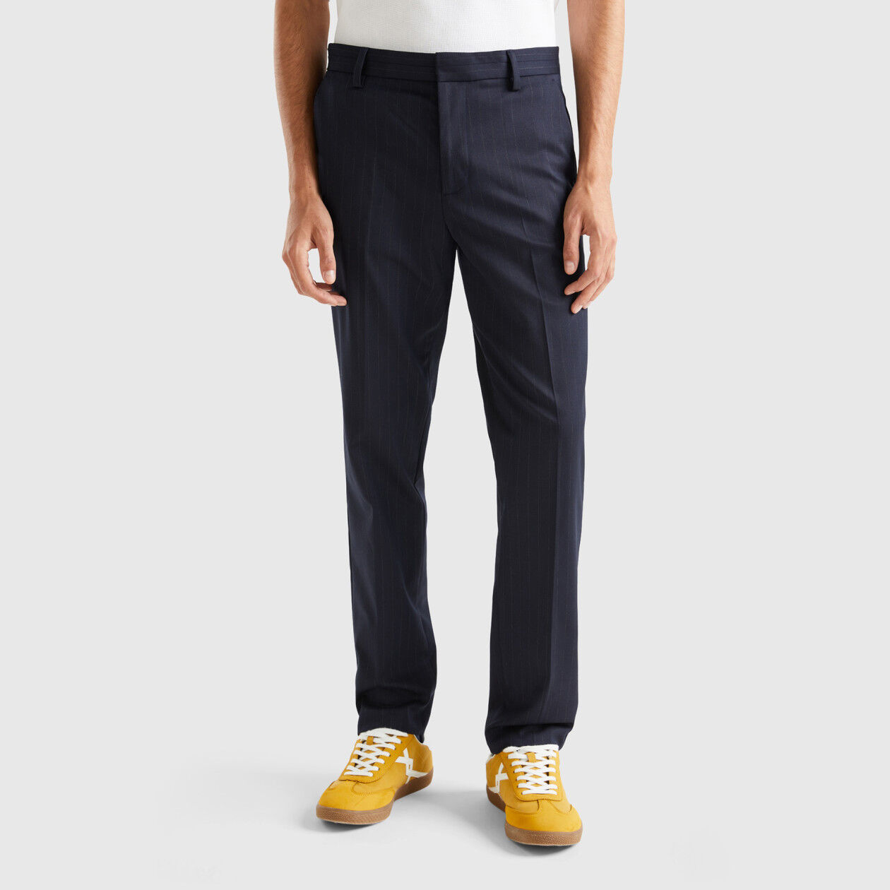 Chino pinstripe shop