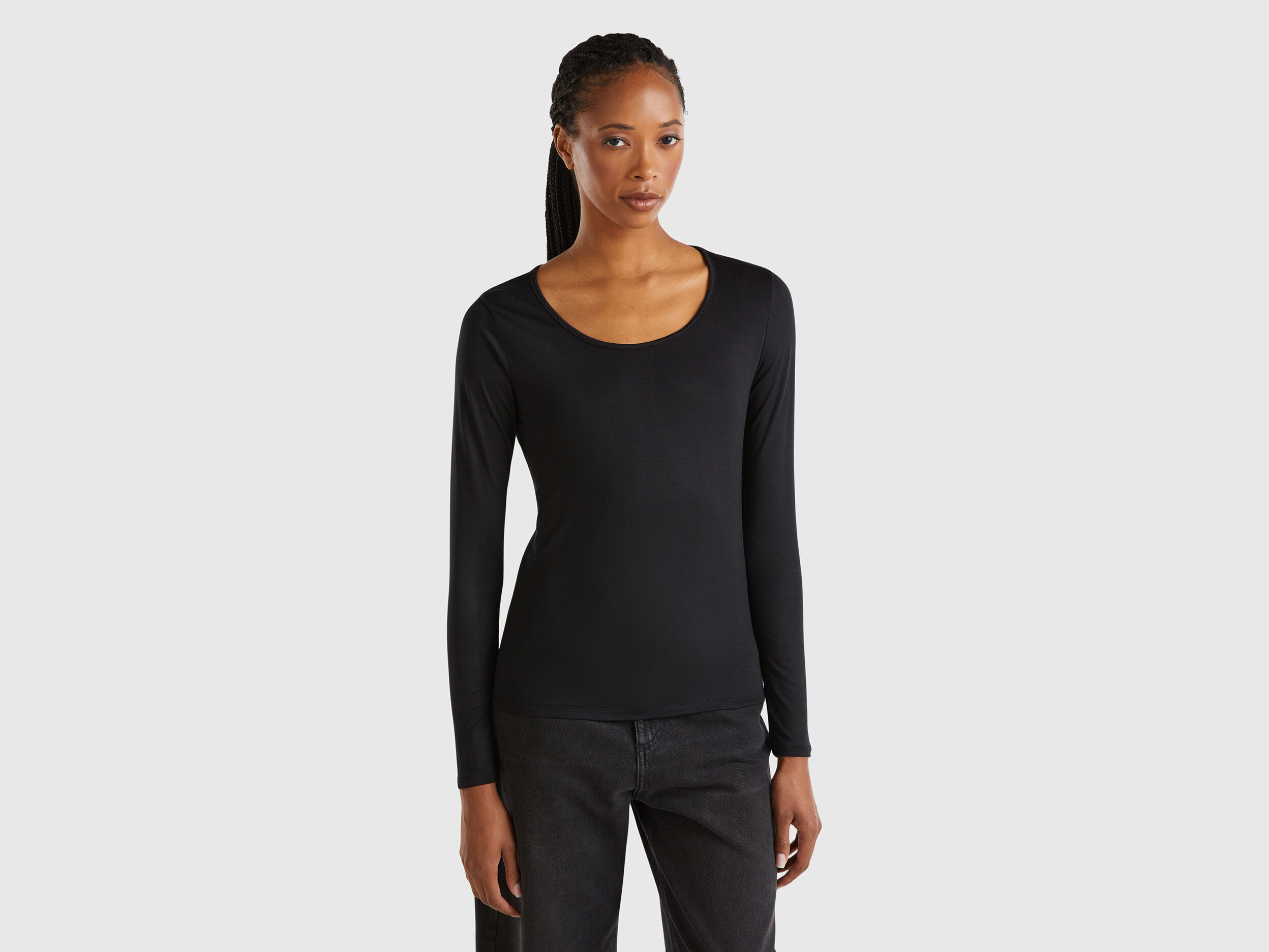 Women s Long Sleeve T shirts New Collection Benetton